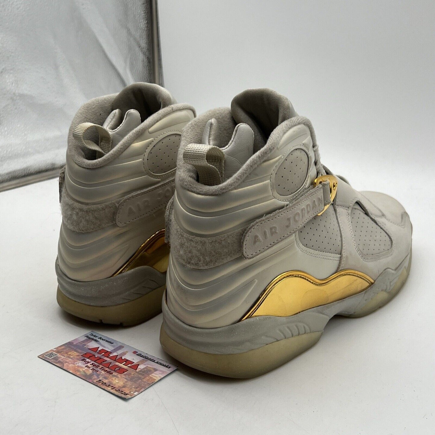 Size 12 - Air Jordan 8 Retro C&C Trophy Good Suede (832821-030)