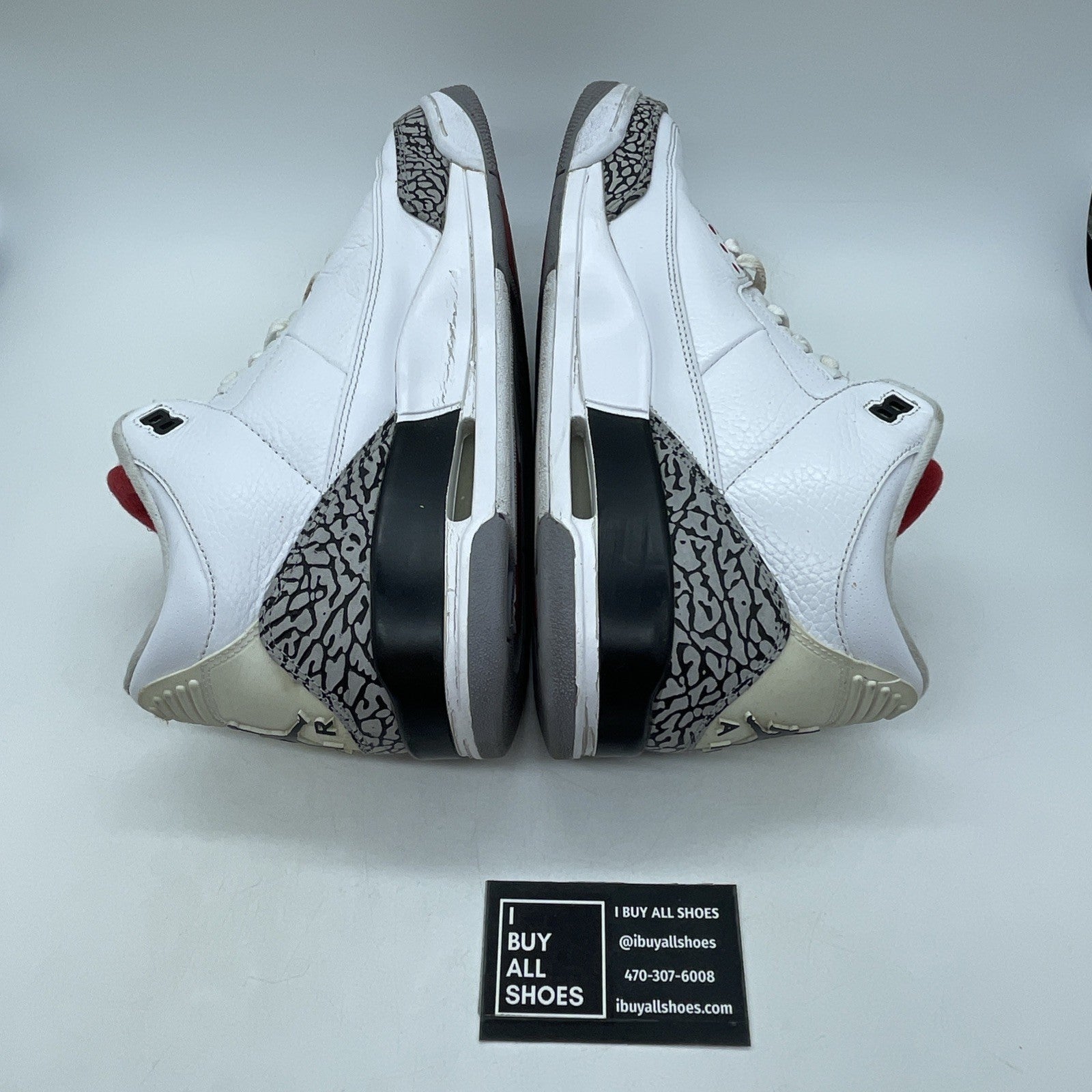 Size 11.5 - Air Jordan 3 Retro White Cement 2011 (136064-105)