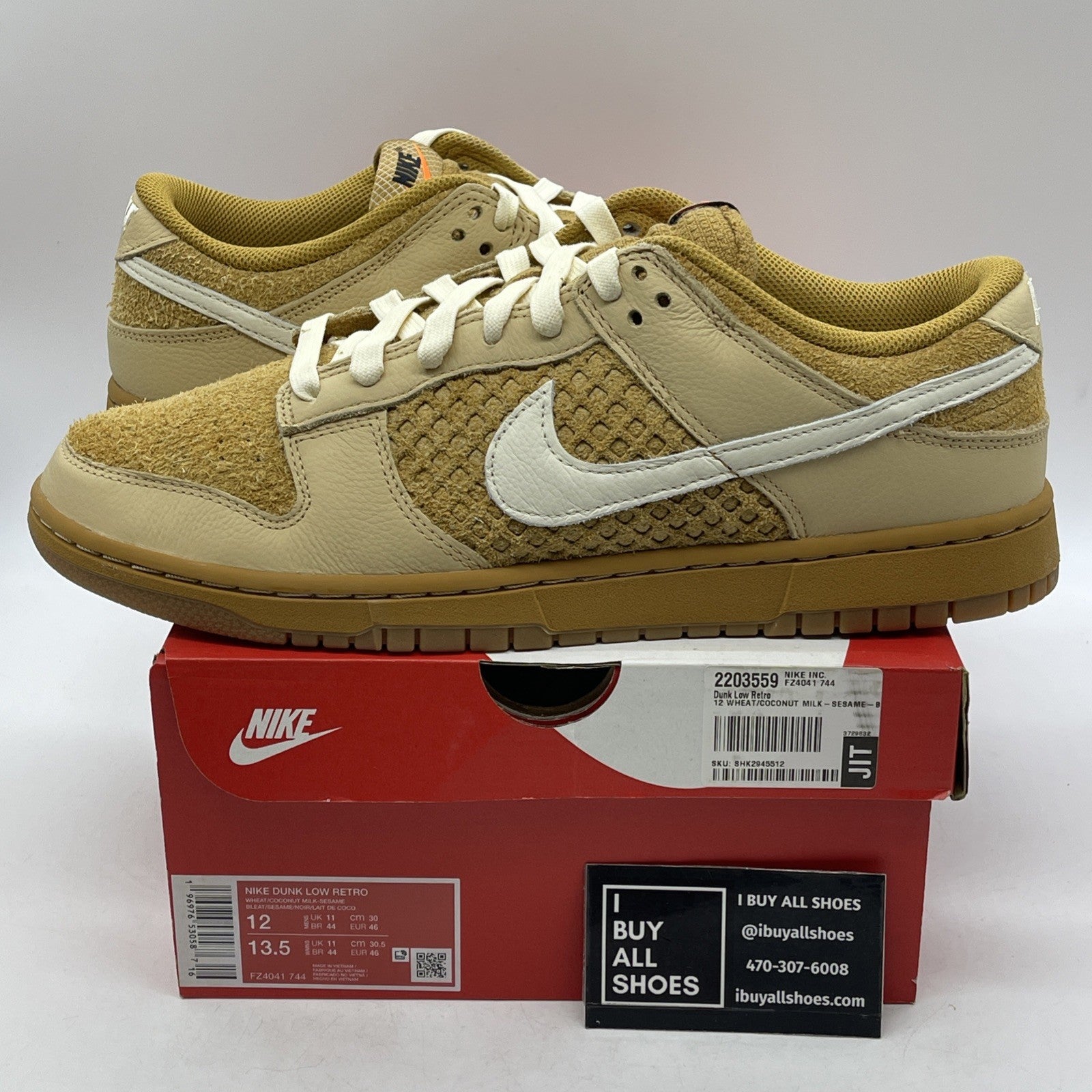 Size 12 - Nike Dunk Low Waffle (FZ4041-744)