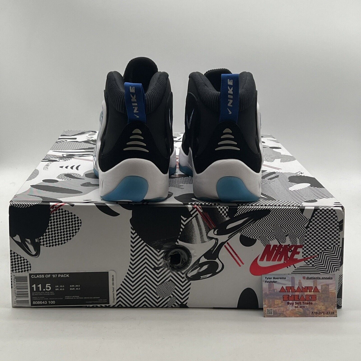 Size 11.5 - Nike Zoom Air Hawk Flight Class of 97 Pack (805272-001)