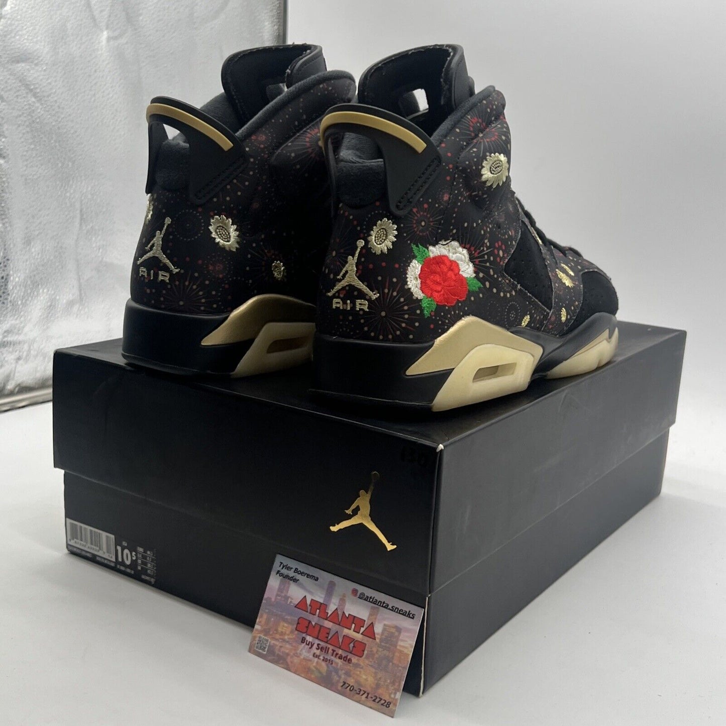Size 10.5 - Air Jordan 6 Retro Chinese New Year (AA2492-021)