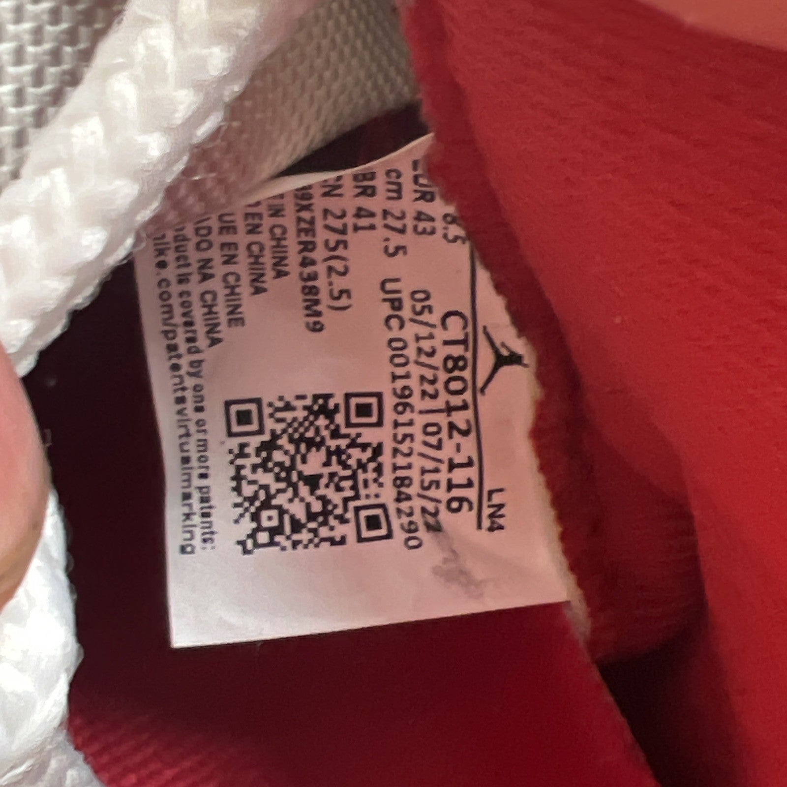 Size 9.5 - Air Jordan 11 Retro High Cherry (CT8012-116)