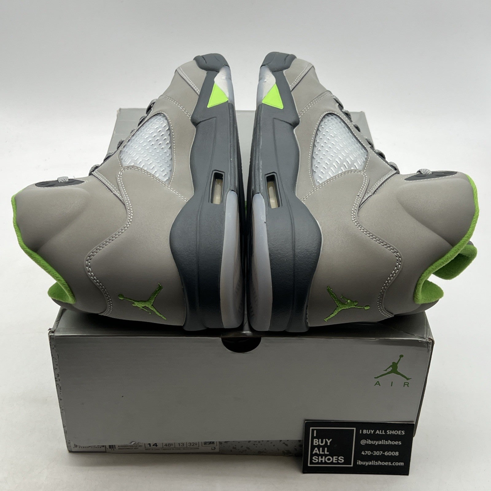 Size 14 - Air Jordan 5 Retro Green Bean (DM9014-003)