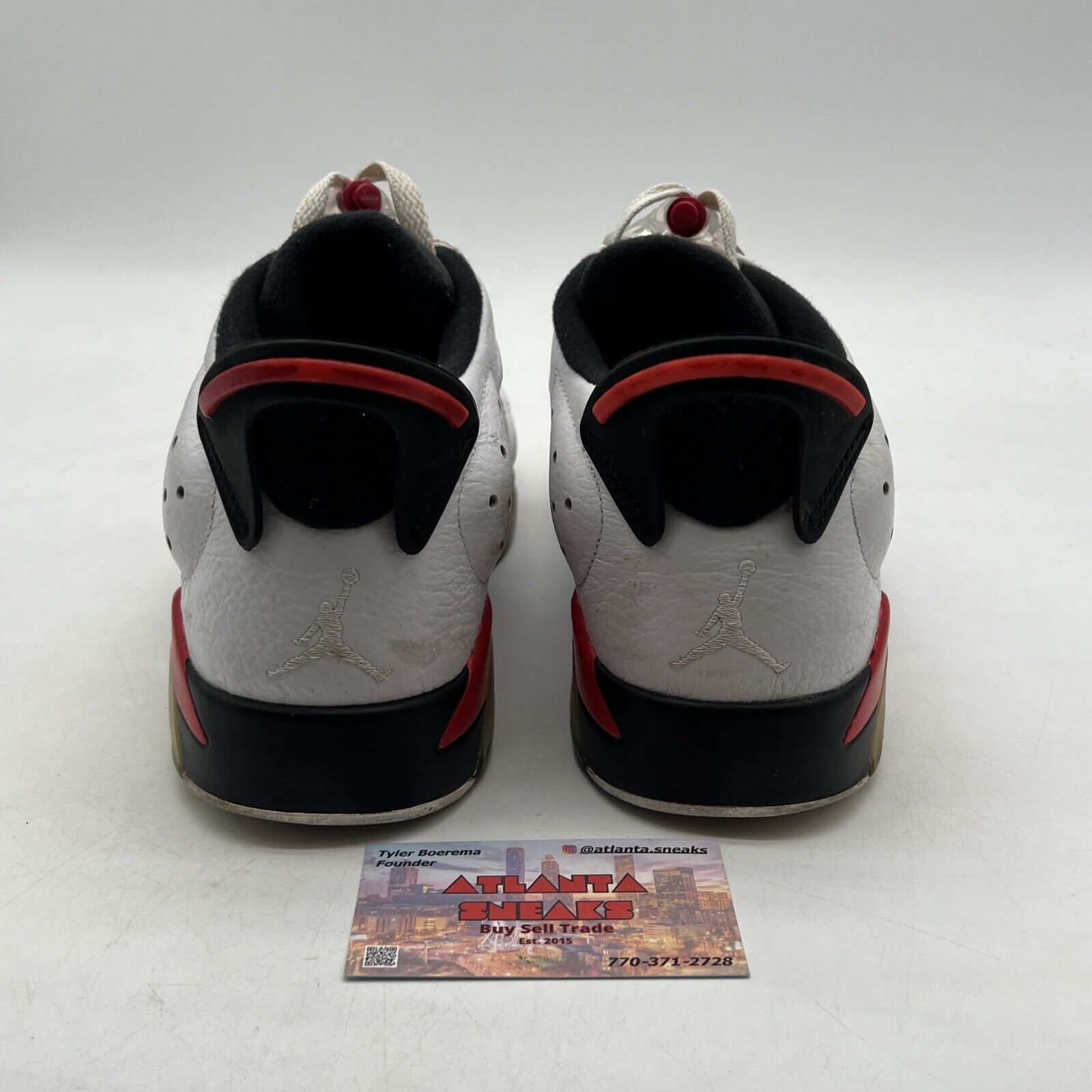 Size 11 - Air Jordan 6 Low White Infrared (304401-123)