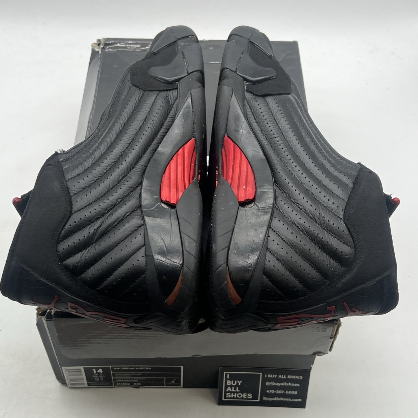 Size 14 - Air Jordan 14 Retro 2011 Last Shot (311832-010)
