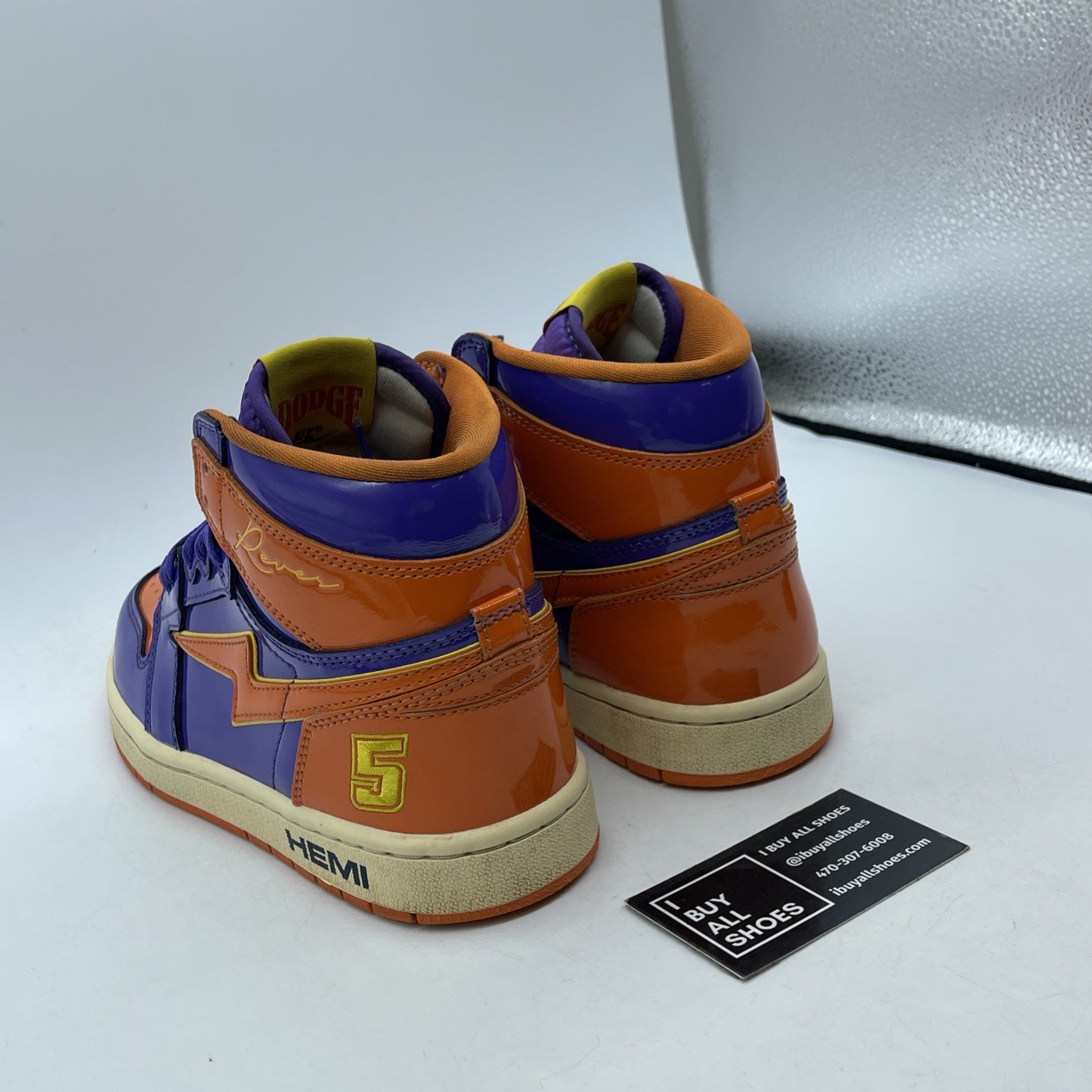 Size 7 - Kool Kiy Air Kiy Sport Blue Orange NY 0.2 Juneteenth Exclusive