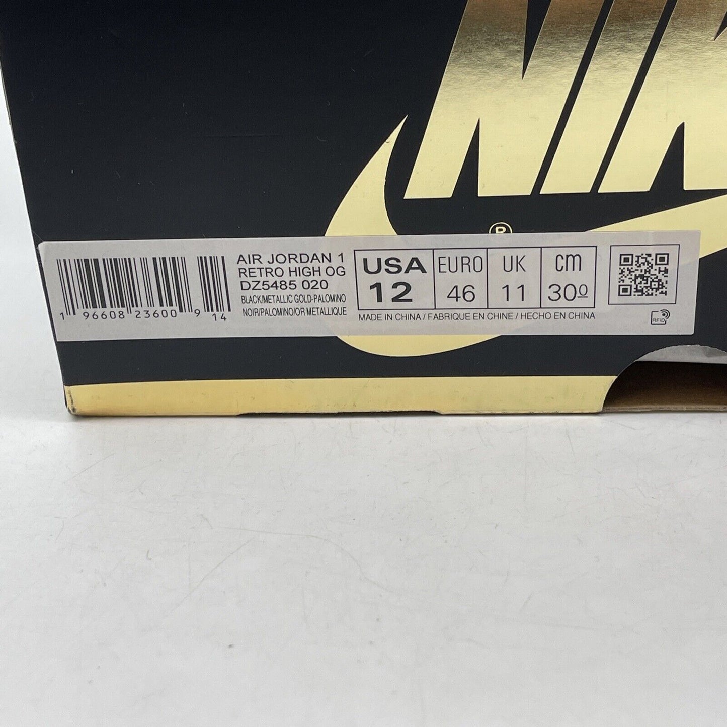Size 12 - Jordan 1 Retro OG High Palomino Brown Black Suede Leather (DZ5485-020)