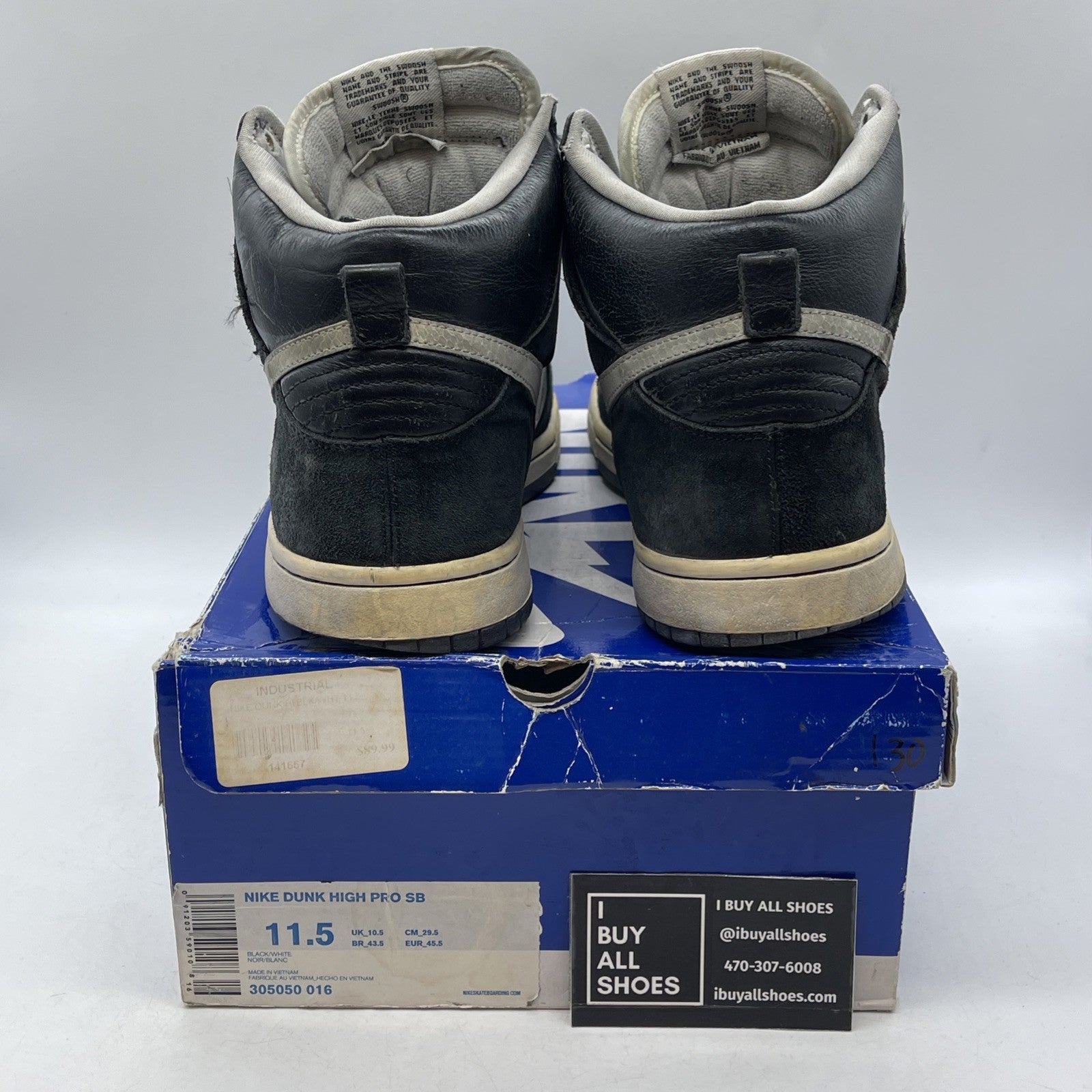 Size 11.5 - Nike Dunk Pro SB High Venom (305050-016)