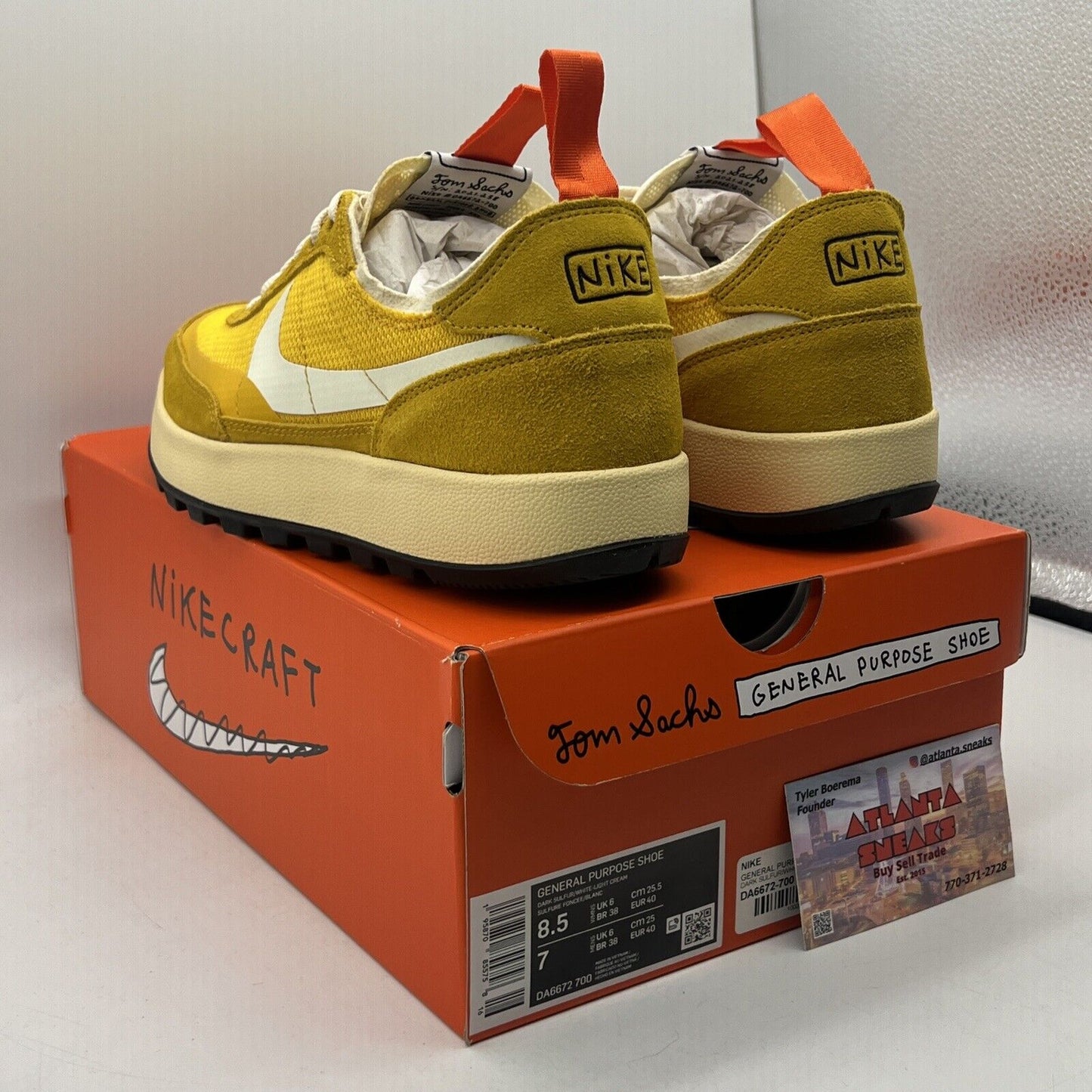 Size 8.5 - NikeCraft General Purpose Shoe x Tom Sachs Low Archive W (DA6672-700)