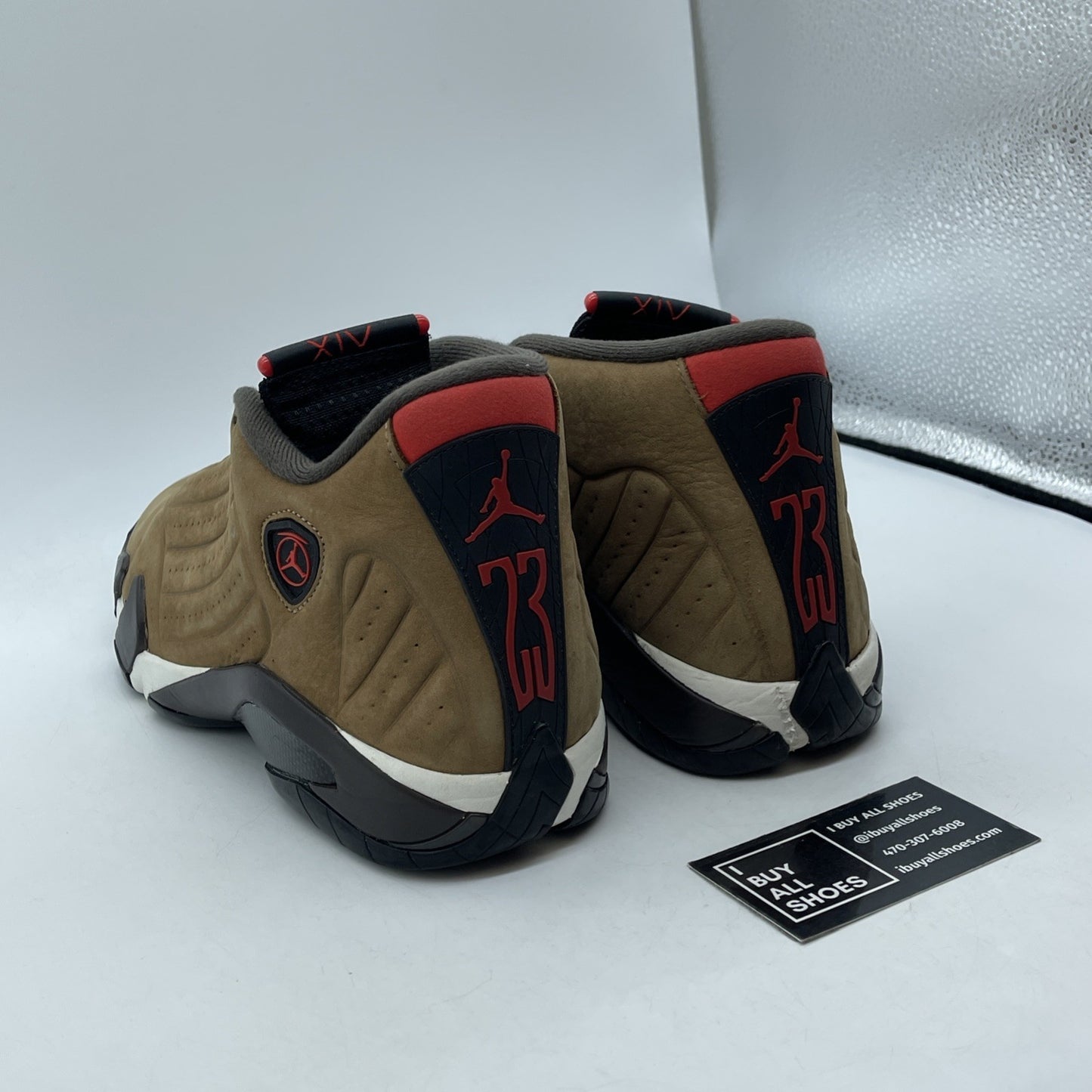 Size 9 - Air Jordan 14 Retro Winterized Black Brown Red Suede (DO9406-200)