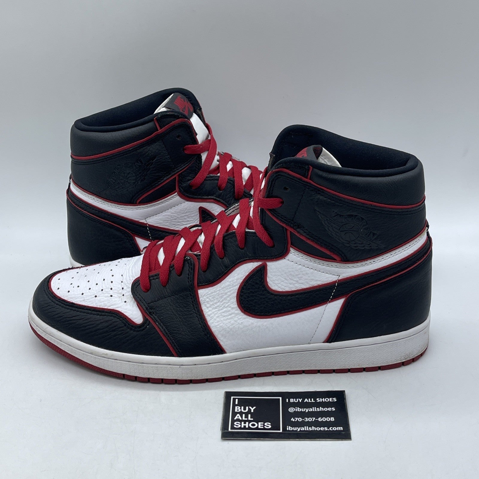 Size 14 - Air Jordan 1 Retro High OG Bloodline (555088-062)