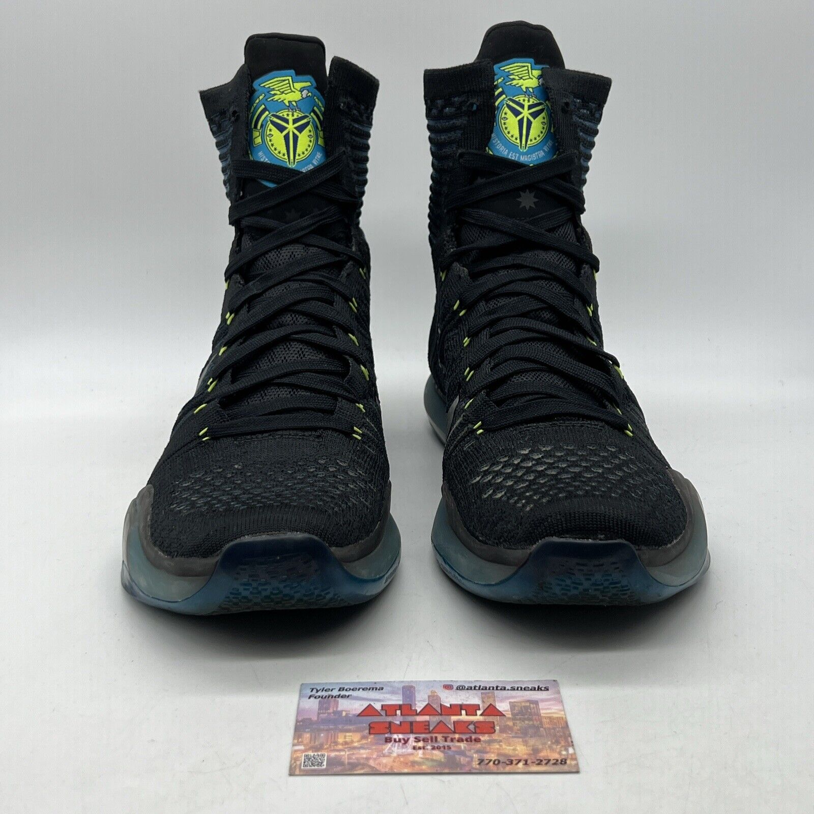 Size 10 - Nike Kobe 10 Elite Commander Black Grey (718763-004)