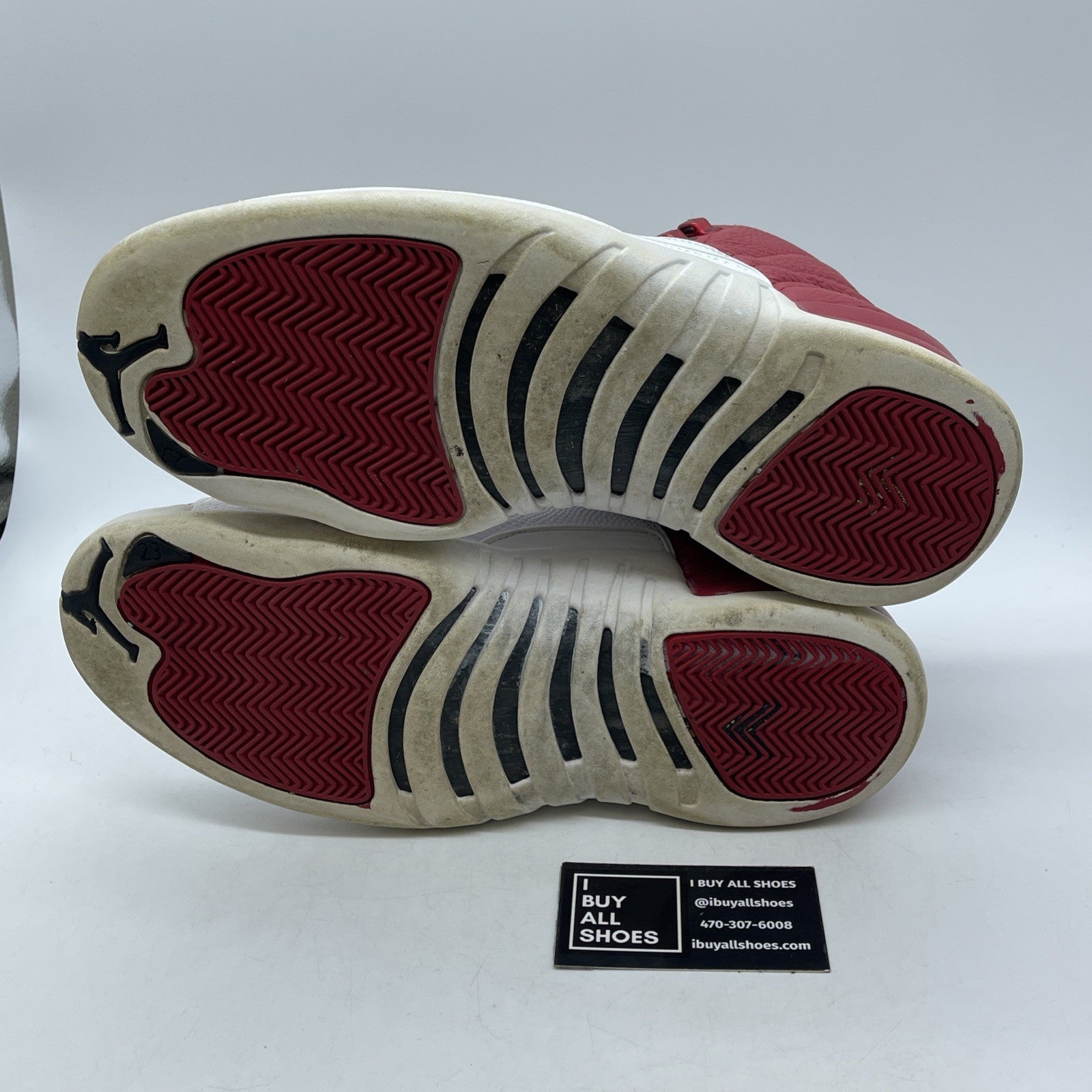 Size 11 - Air Jordan 12 Retro Gym Red White Black Leather (130690-600)