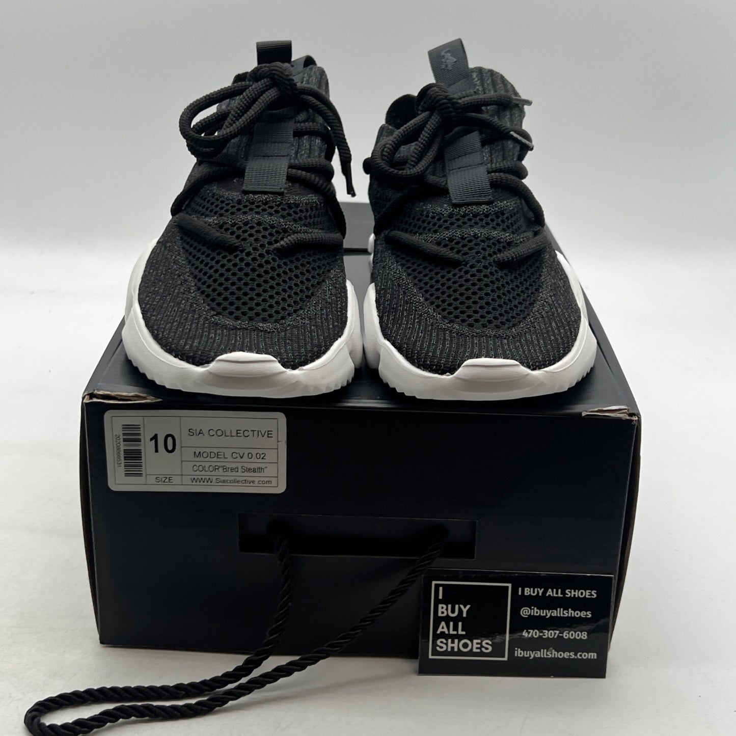 Size 10 - Sia Collective V2 "Bred Stealth”