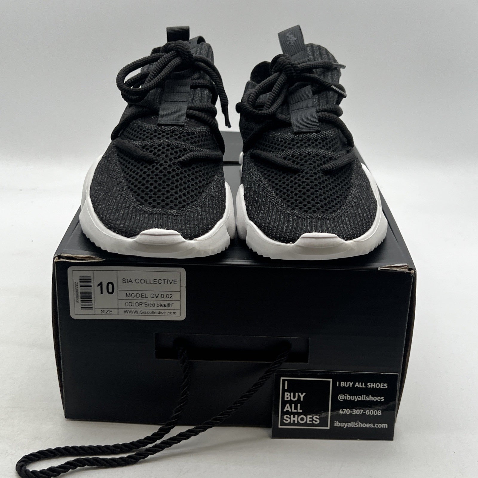 Size 10 - Sia Collective V2 "Bred Stealth”