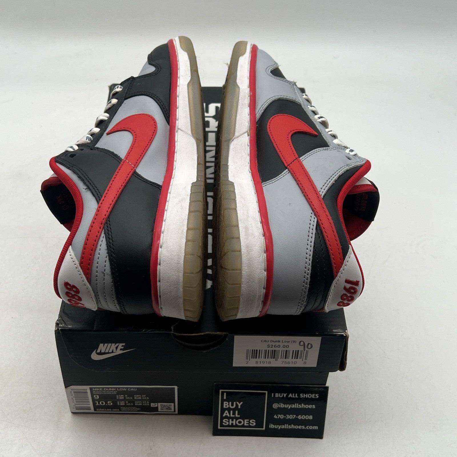 Size 9 - Nike Clark Atlanta University x Dunk Low Panthers (DR6189-001)