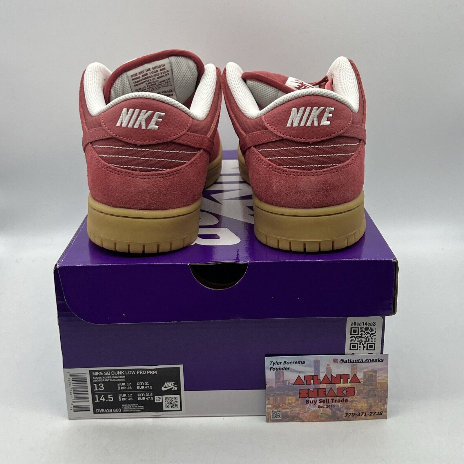 Size 13 - Nike Dunk Low SB Adobe 2023 Brand New Og All