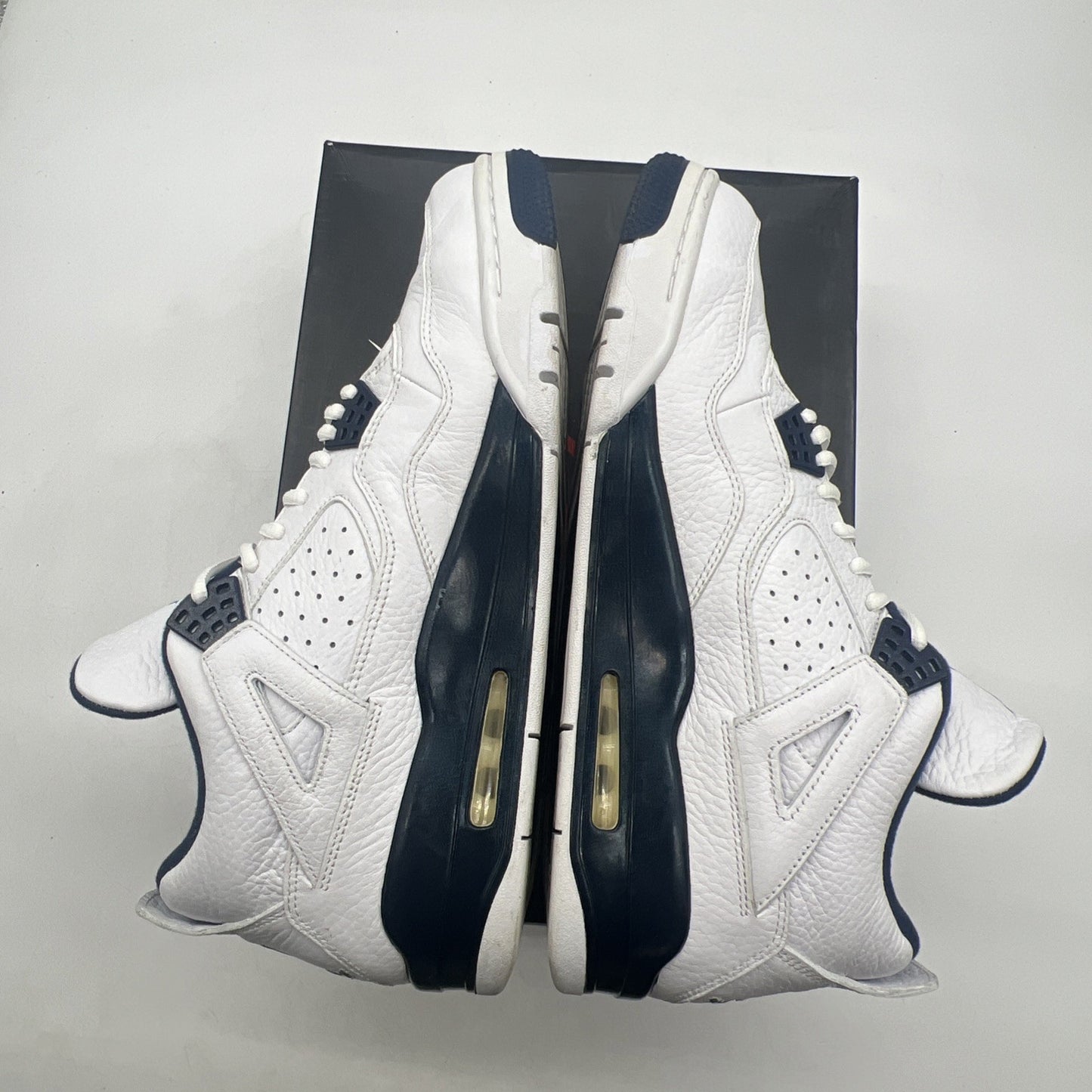 Size 12 - Air Jordan 4 Retro LS Columbia (314254-107)
