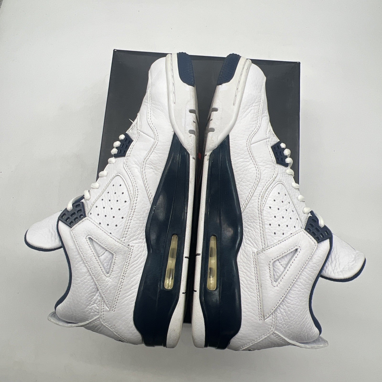 Size 12 - Air Jordan 4 Retro LS Columbia (314254-107)