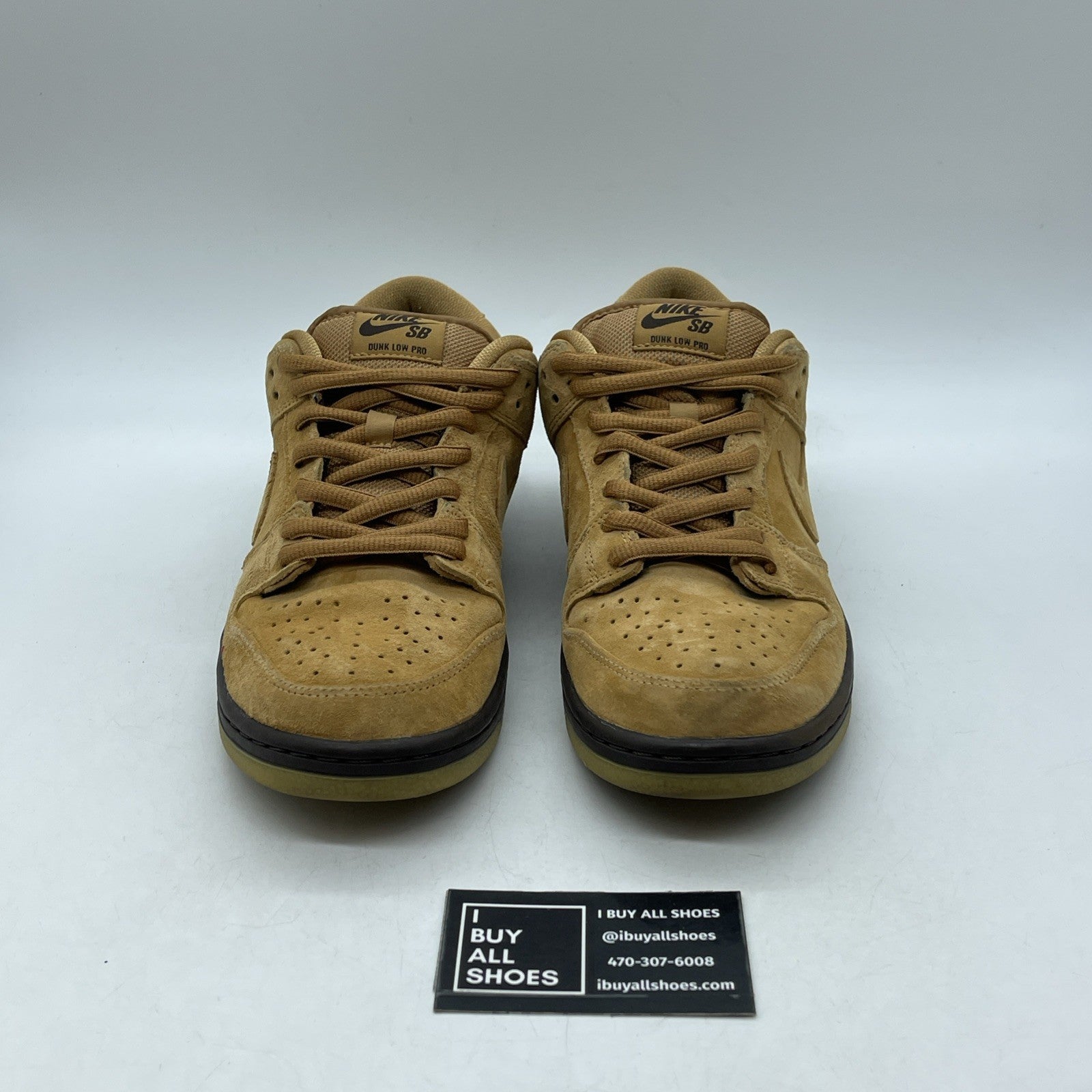 Size 9 - Nike Dunk Pro SB Low Wheat Mocha (BQ6817-204)