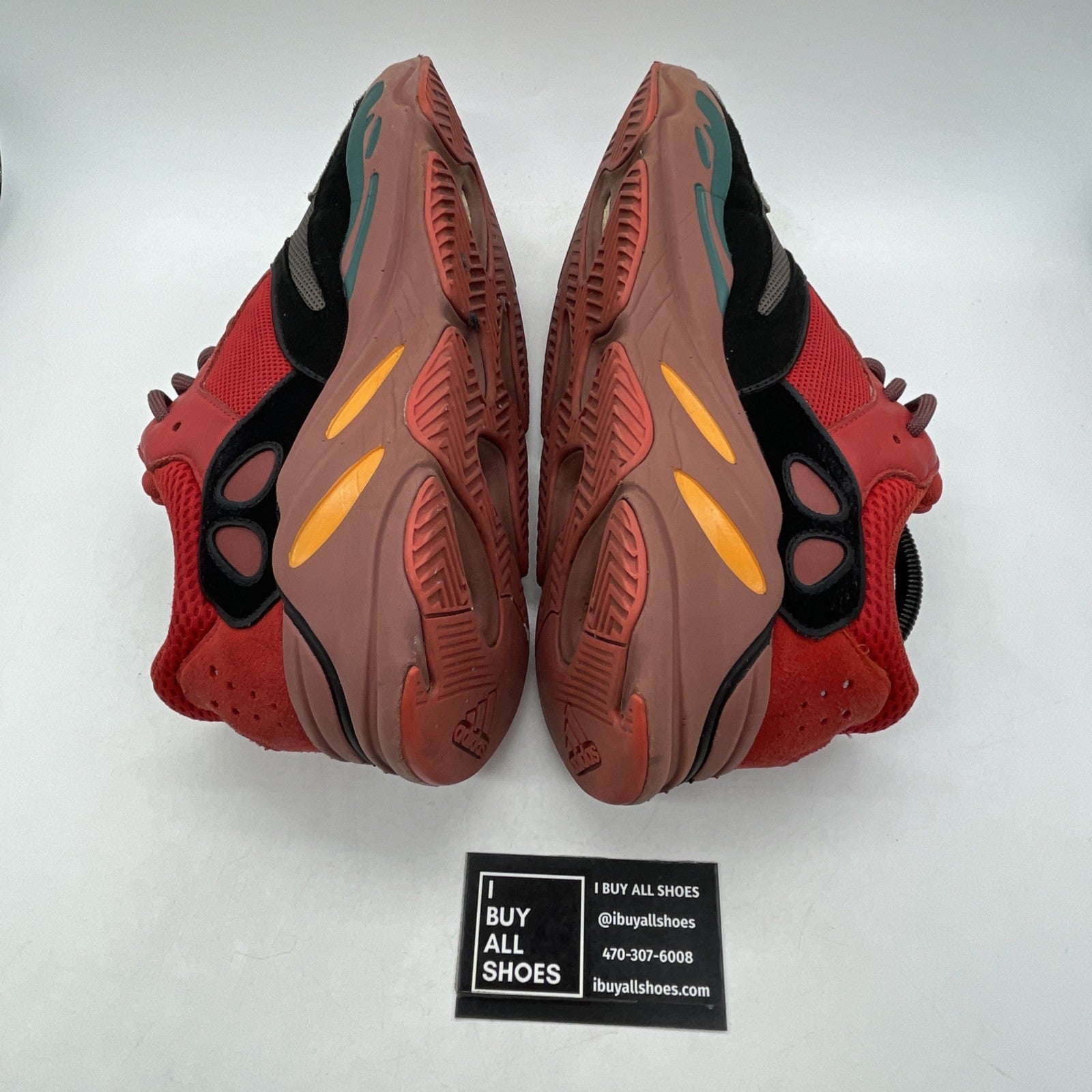 Size 10.5 - adidas Yeezy Boost 700 Hi-Res Red (HQ6979)
