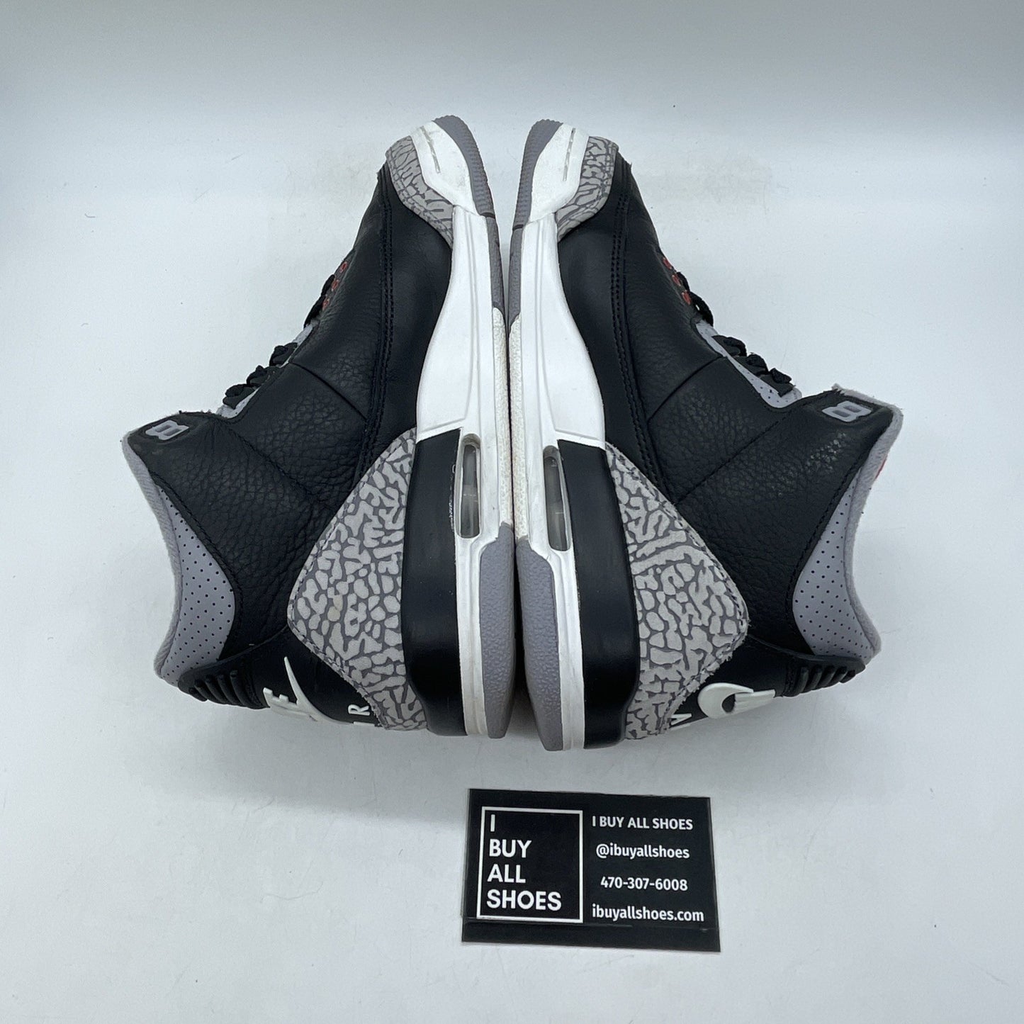 Size 6Y - Air Jordan 3 Retro OG 2024 Black Cement (DM0967-010)