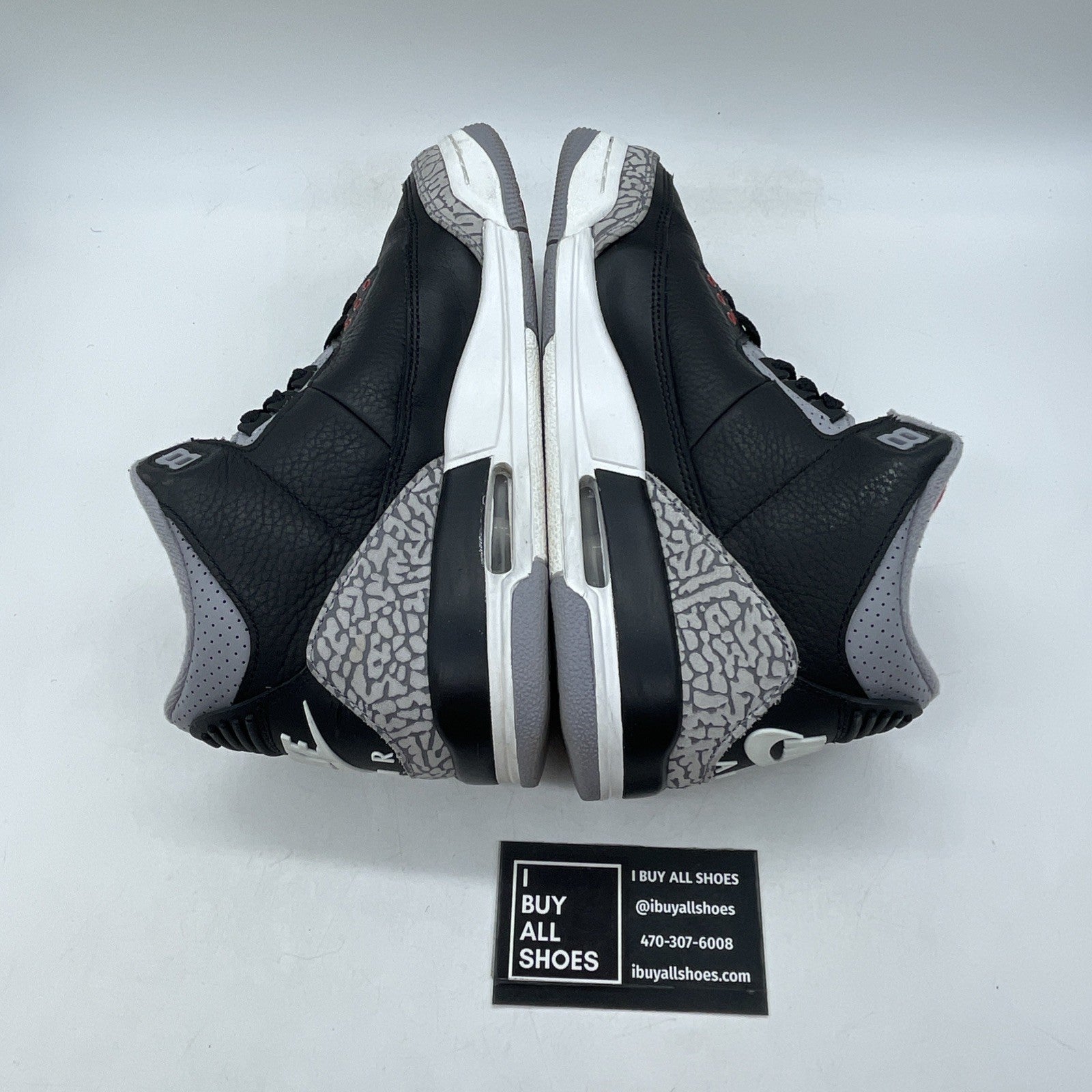 Size 6Y - Air Jordan 3 Retro OG 2024 Black Cement (DM0967-010)