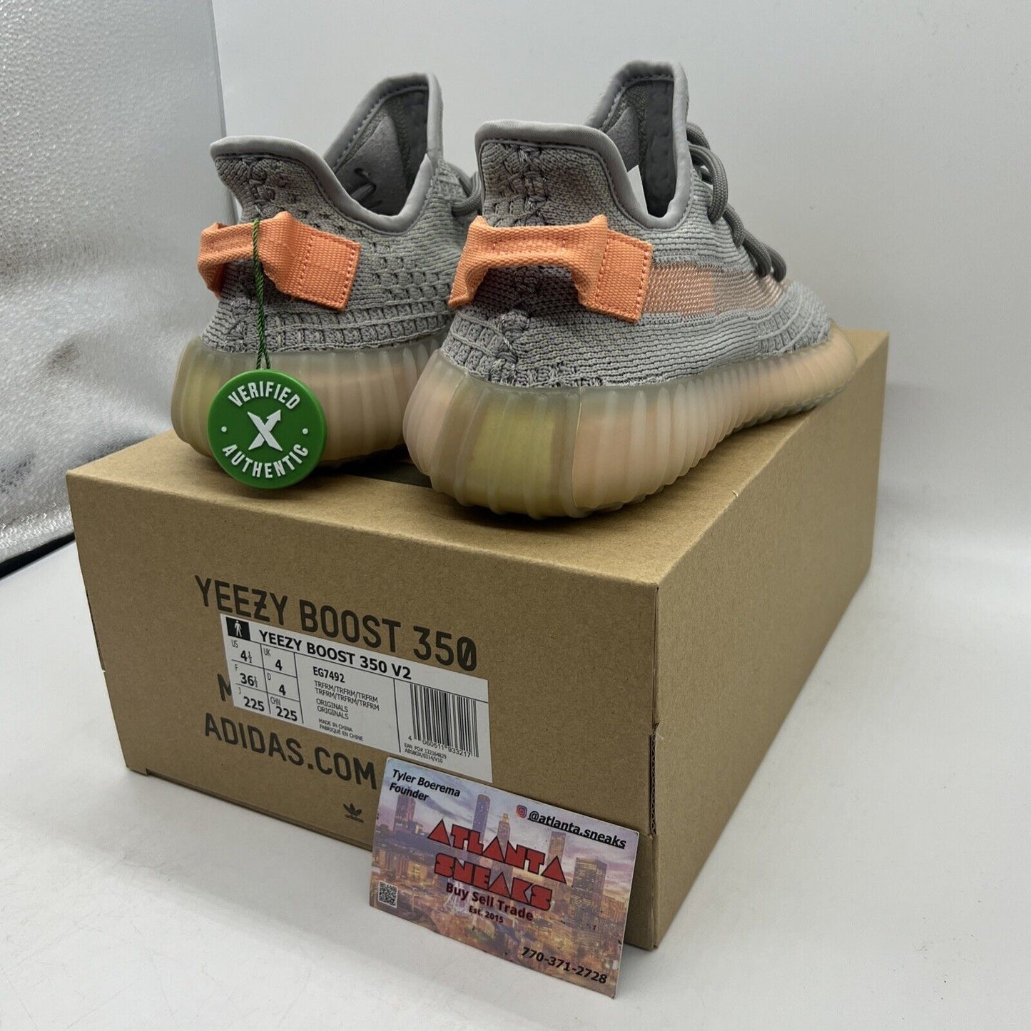 Size 4.5 - adidas Yeezy Boost 350 V2 True Form Brand New Og All