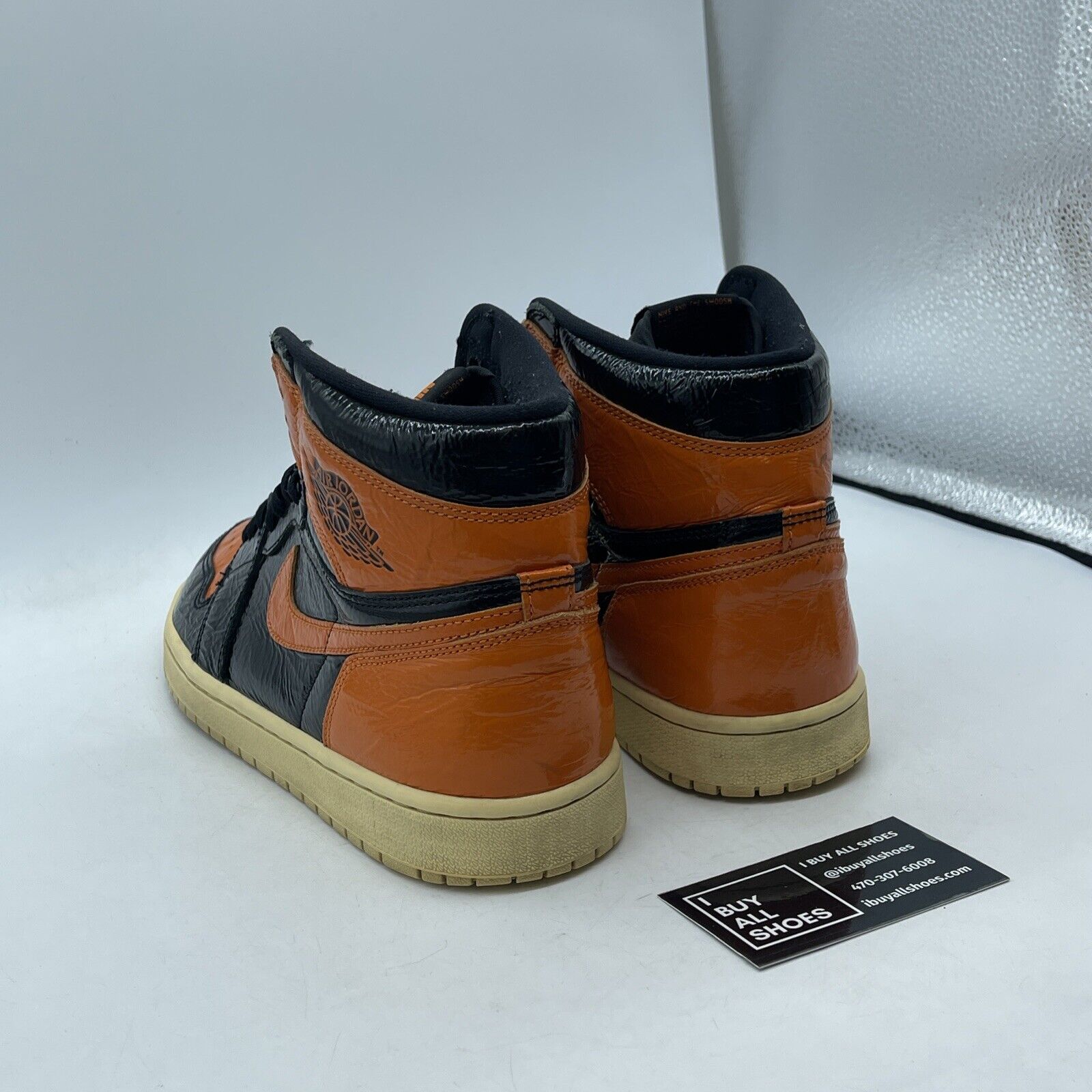 Size 10 - Jordan 1 Retro OG High Shattered Backboard 3.0 Leather (555088-028)