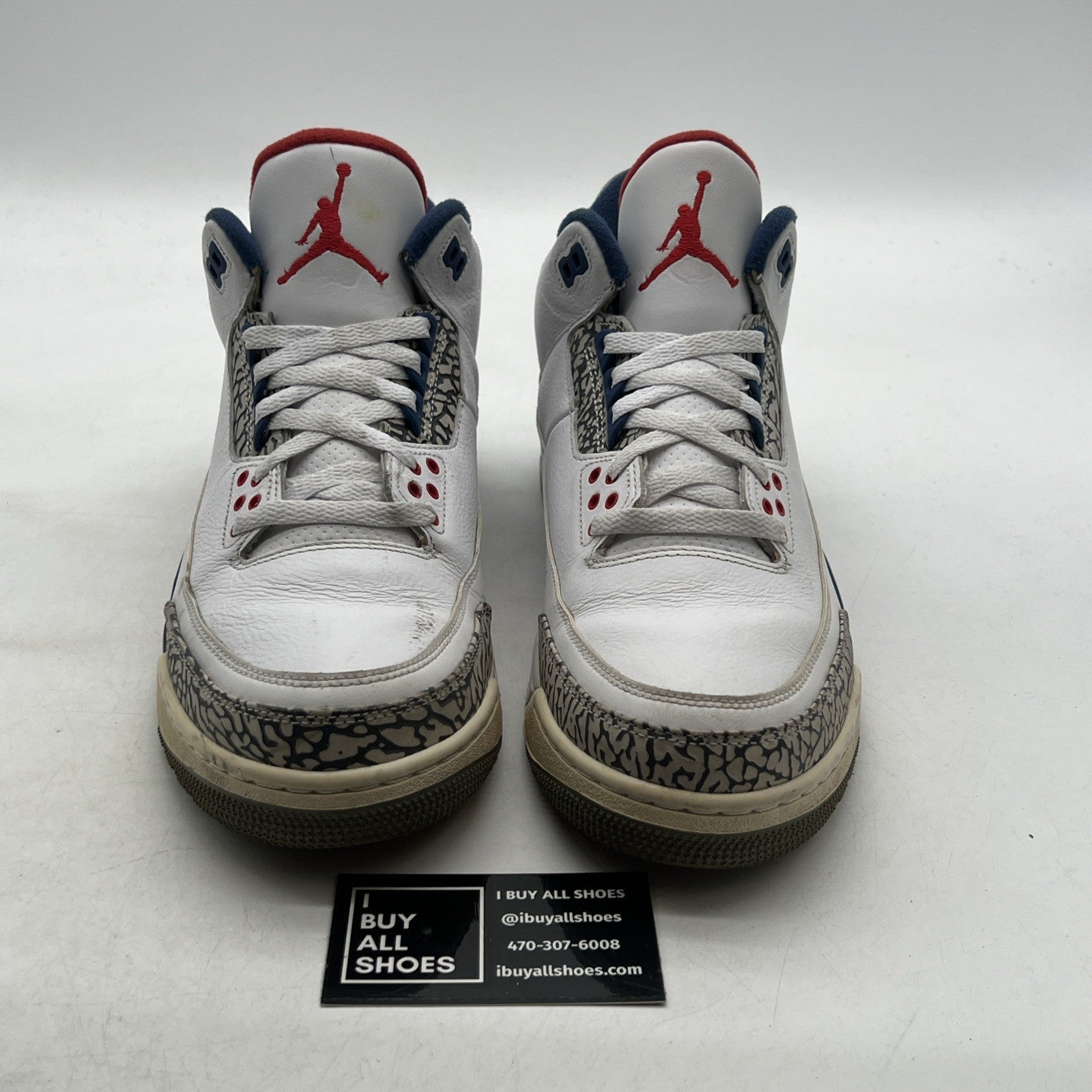 Size 11.5 - Air Jordan 3 Retro OG Mid True Blue (845262-106)
