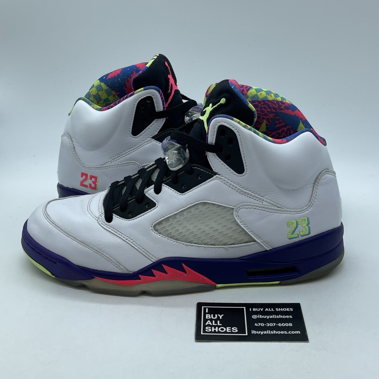 Size 11.5 - Jordan 5 Retro Alternate Bel-Air 2020 White Leather (DB3335-100)