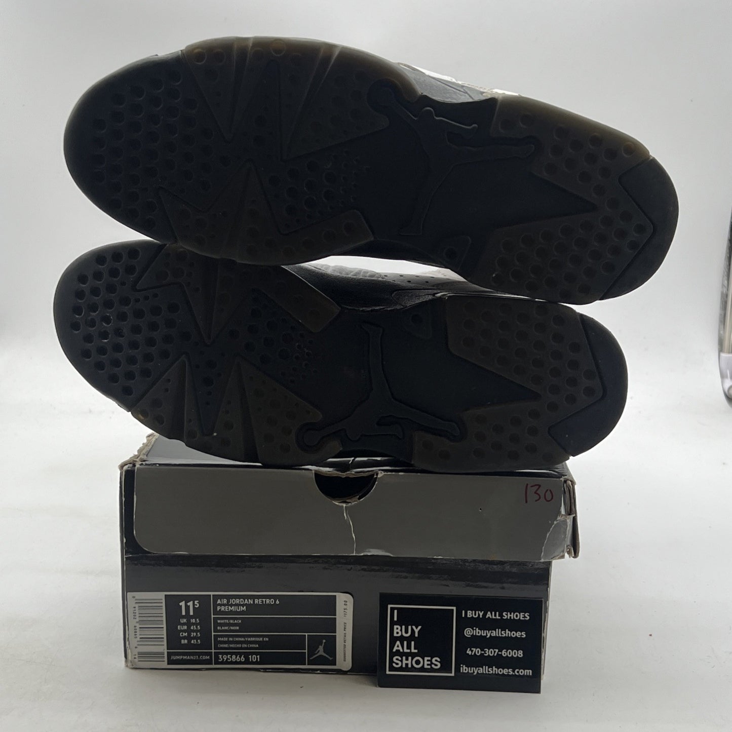 Size 11.5 - Air Jordan 6 Retro Premium Motorsports (305866-101)