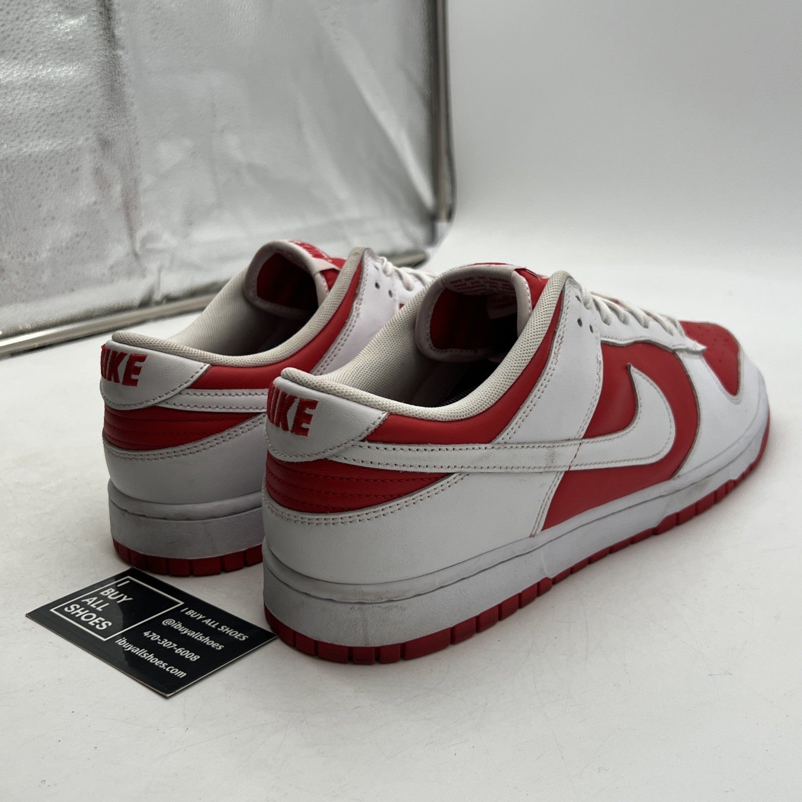 Size 14 - Nike Dunk Low Championship Red (DD1391-600)