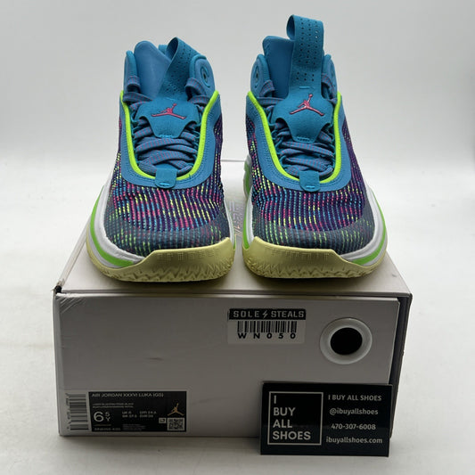 Size 6.5Y - NIKE AIR JORDAN XXXVl LUKA DONCIC SNEAKERS NEW YOUTH (DN6155-430)