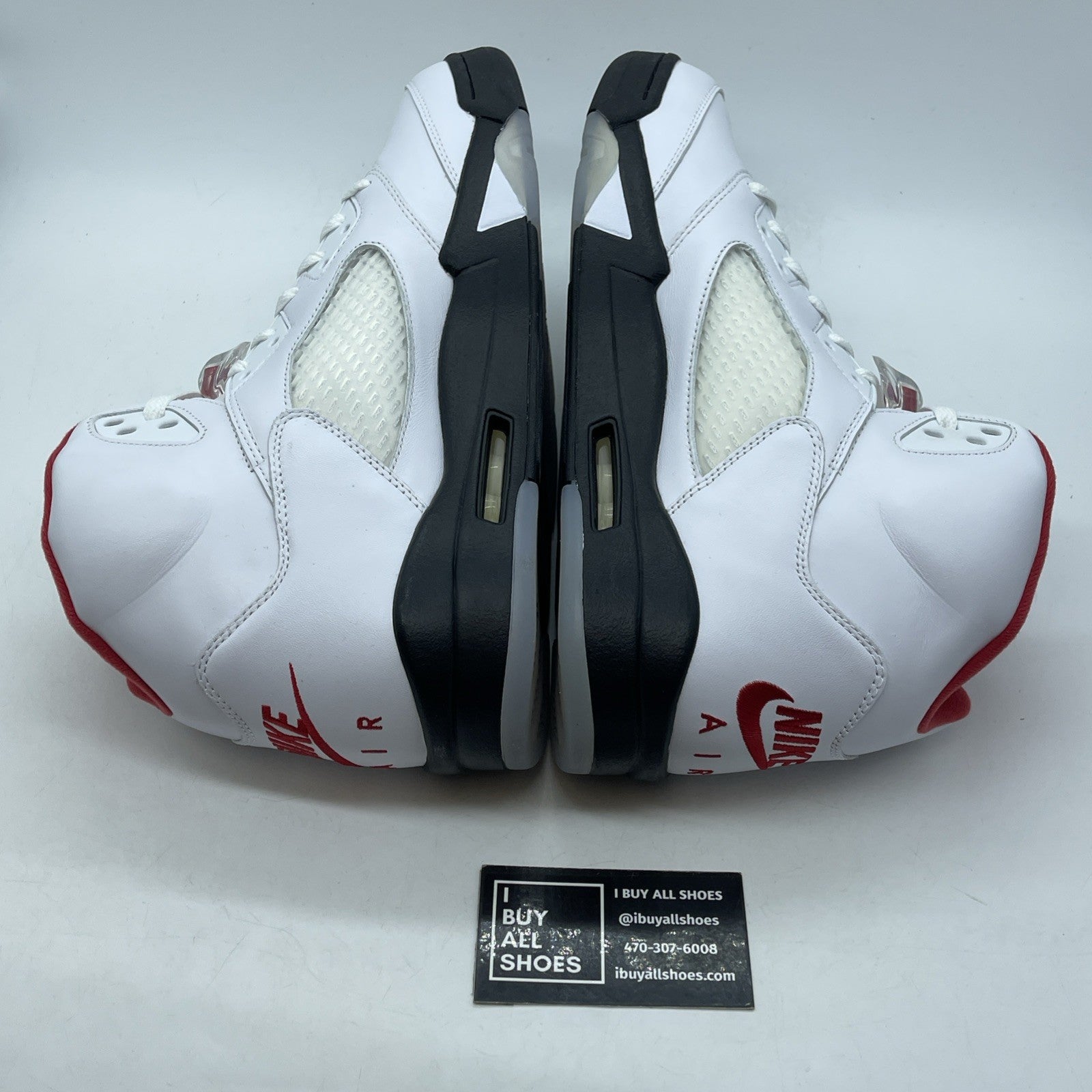 Size 14 - Jordan 5 Retro Mid Fire Red White Black Leather (DA1911-102)