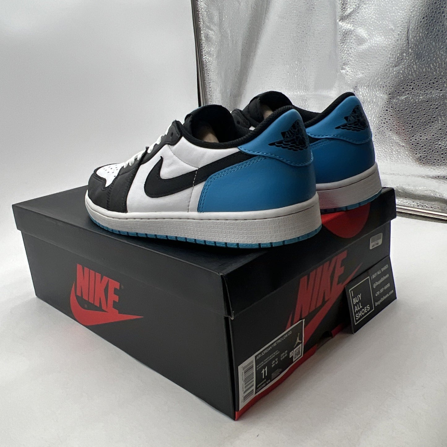 Size 11 - Air Jordan 1 Retro OG Low UNC (CZ0790-104)