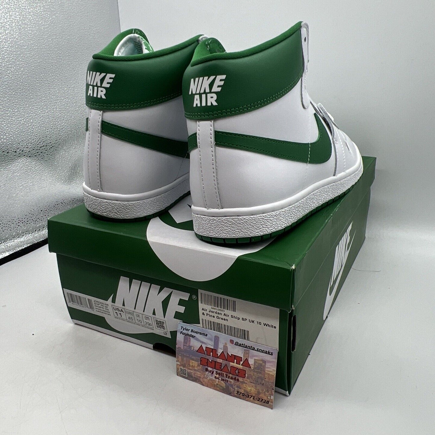 Size 11 - Nike Air Ship Pine Green 2023 Brand New Og All