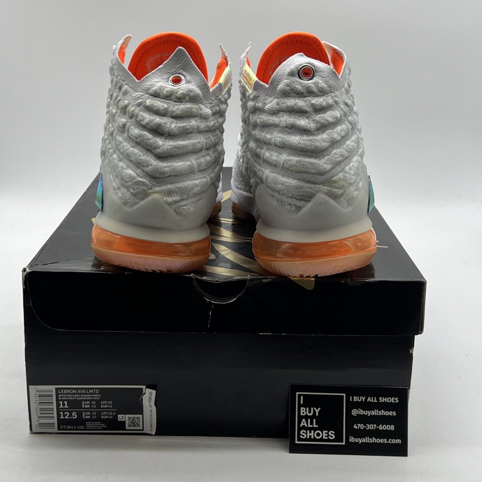 Size 11 - Nike LeBron 17 LMTD Future Air (CT3843-100)