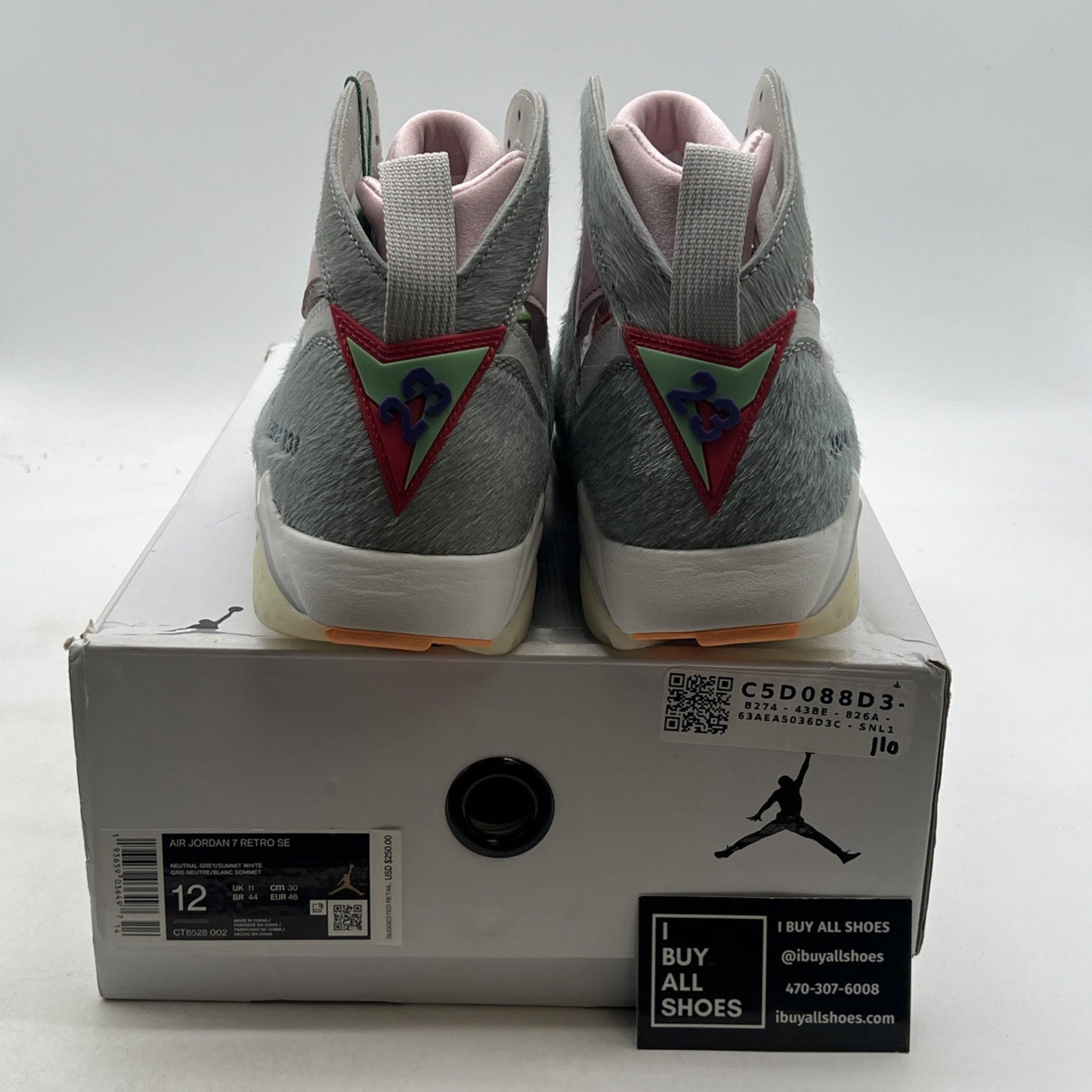 Size 12 - Air Jordan 7 Retro SE Hare 2.0 (CT8528-002)