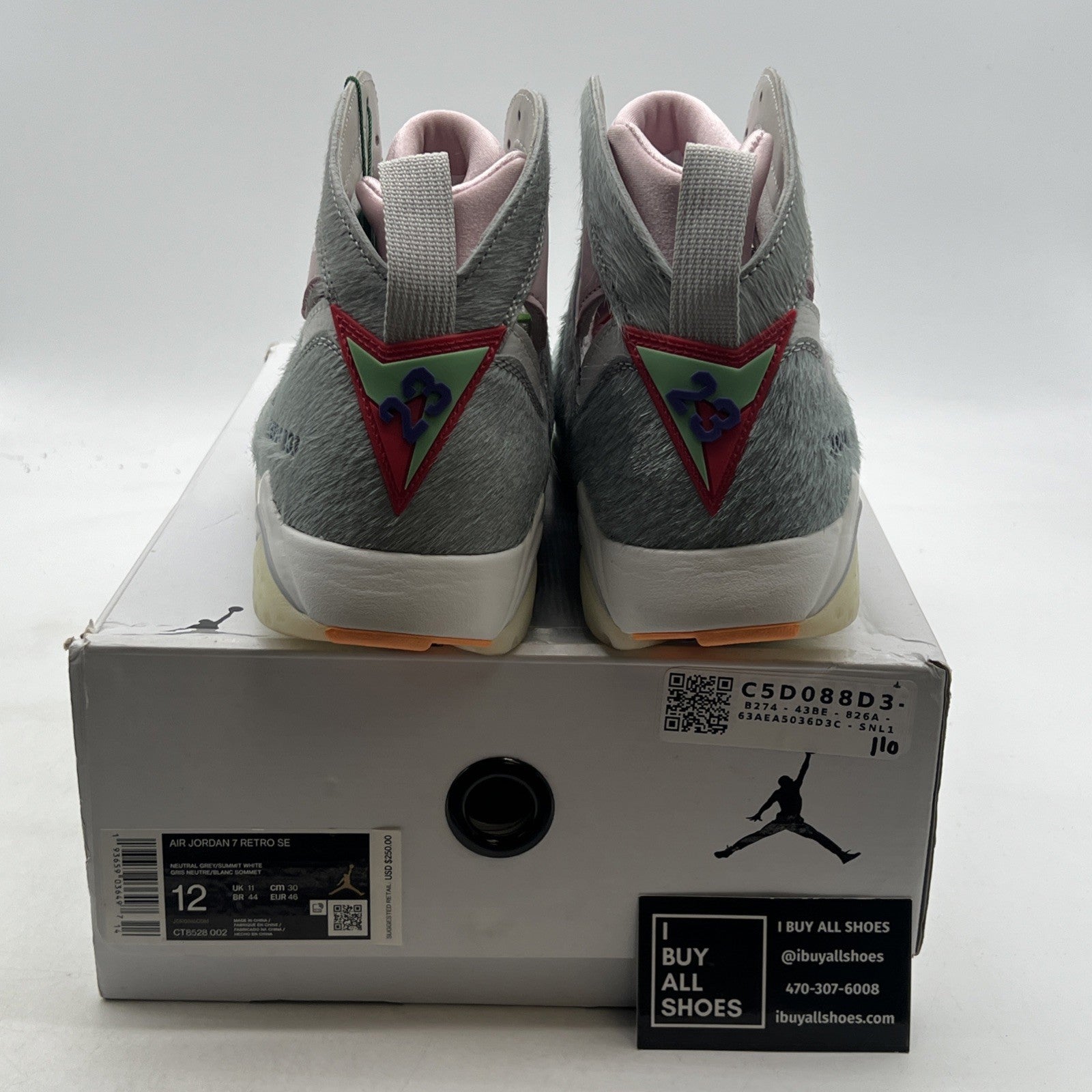 Size 12 - Air Jordan 7 Retro SE Hare 2.0 (CT8528-002)