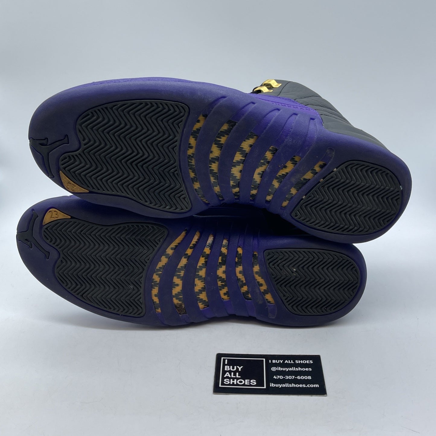 Size 11.5 - Jordan 12 Retro Mid Field Purple Black Leather (CT8013-057)