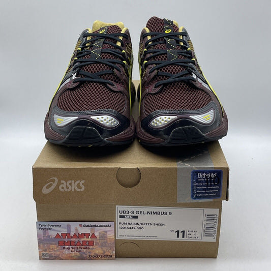 Size 11 - ASICS Kiko Kostadinov x UB3-S Gel Nimbus 9 Rum Raisin (1201A442-600)