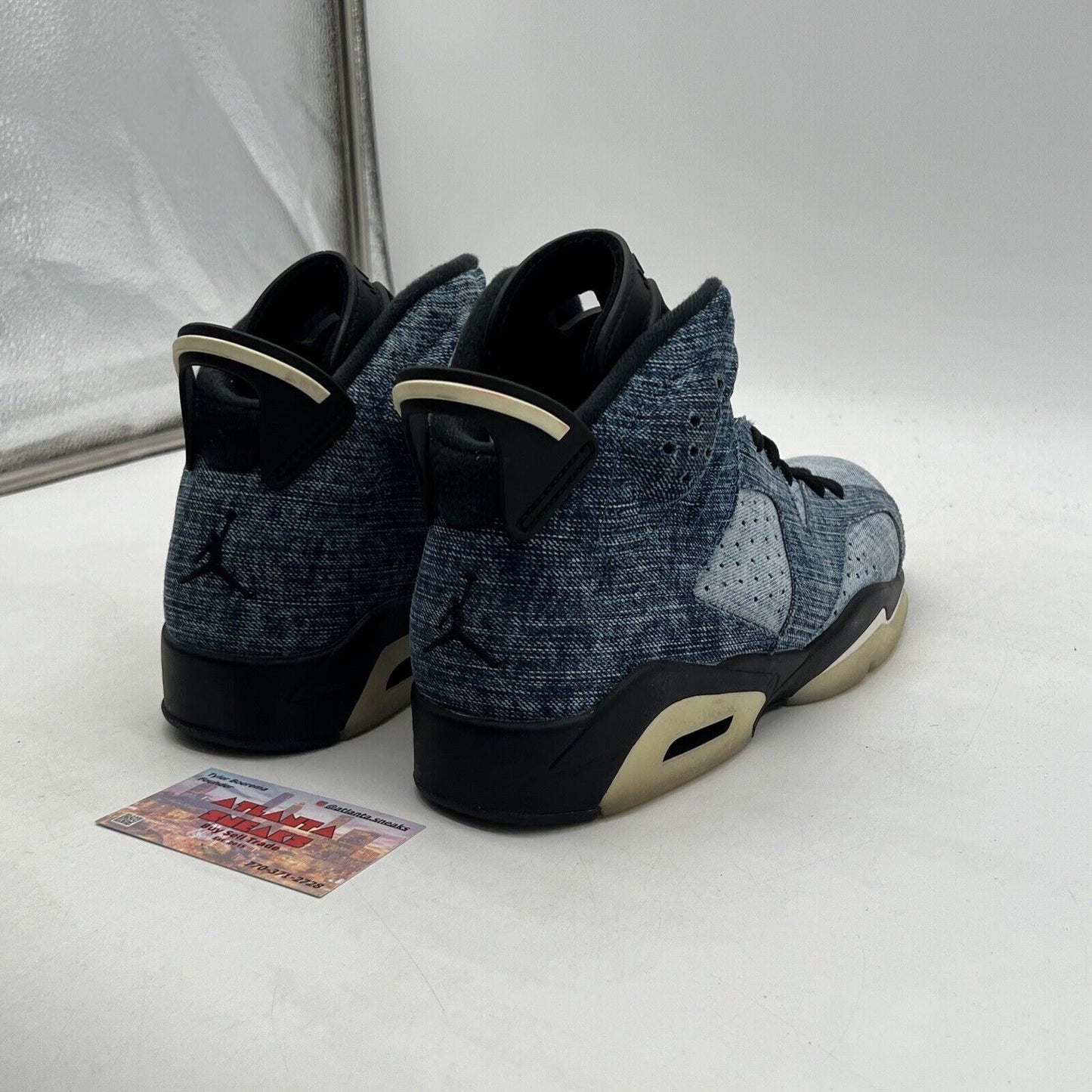 Size 9.5 - Air Jordan 6 Retro Washed Denim (CT5350-401)