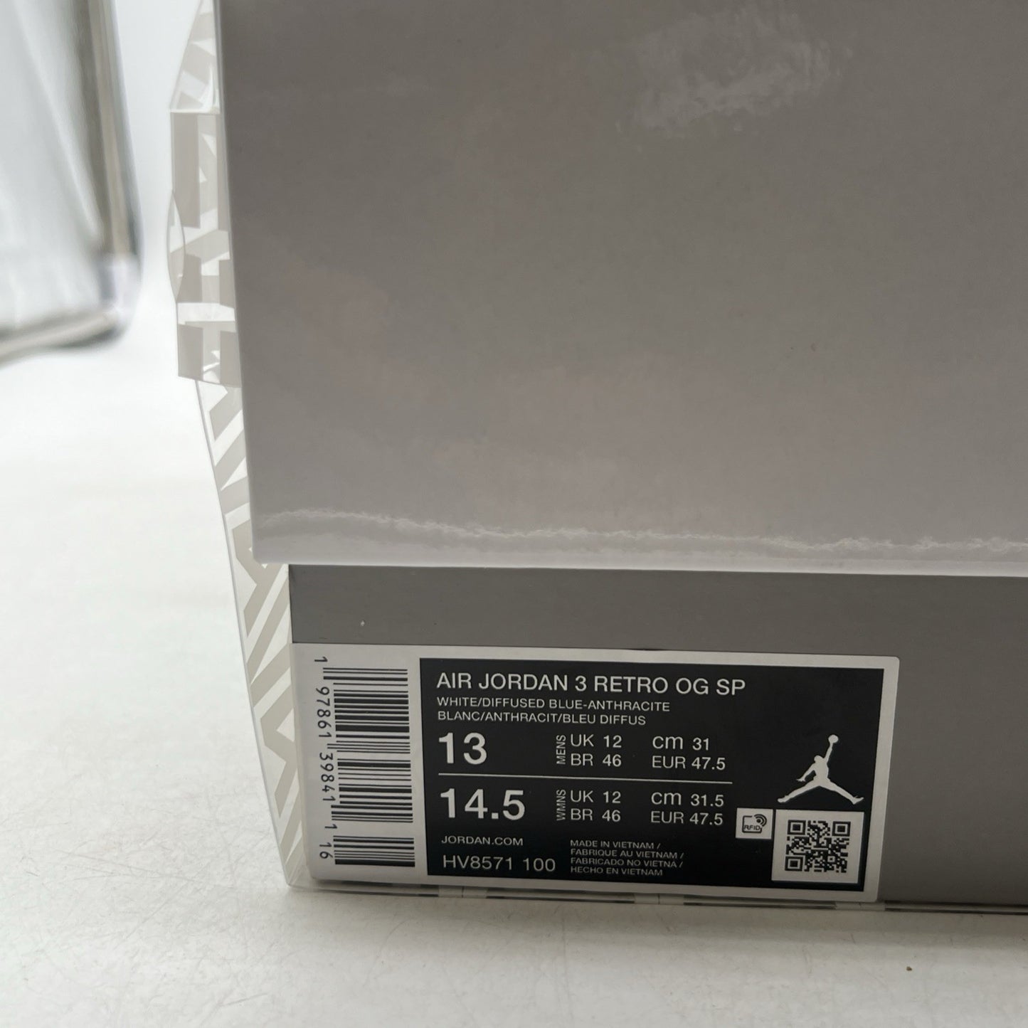 Size 13 - A Ma Maniére x Air Jordan 3 Retro OG SP For The Love (HV8571-100)