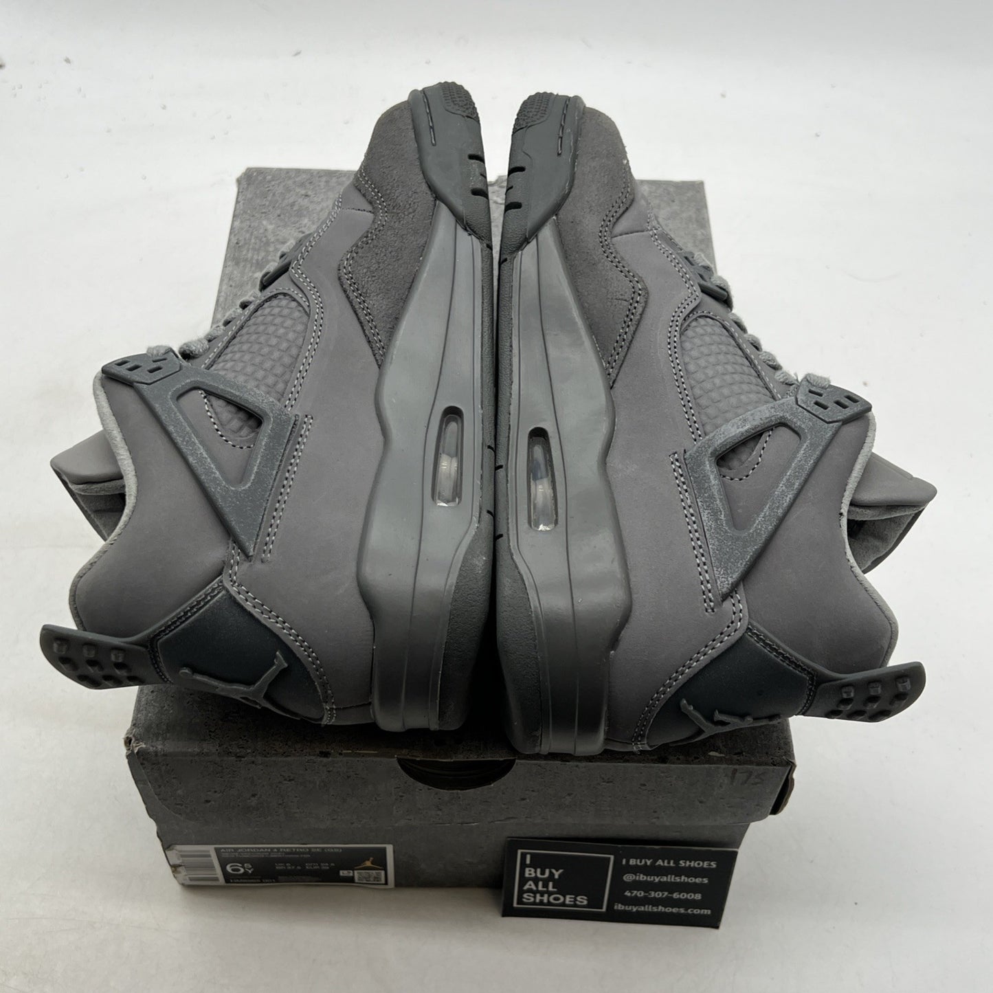 Size 6.5Y - Air Jordan 4 Retro SE Paris Olympics Wet Cement (HM8965-001)