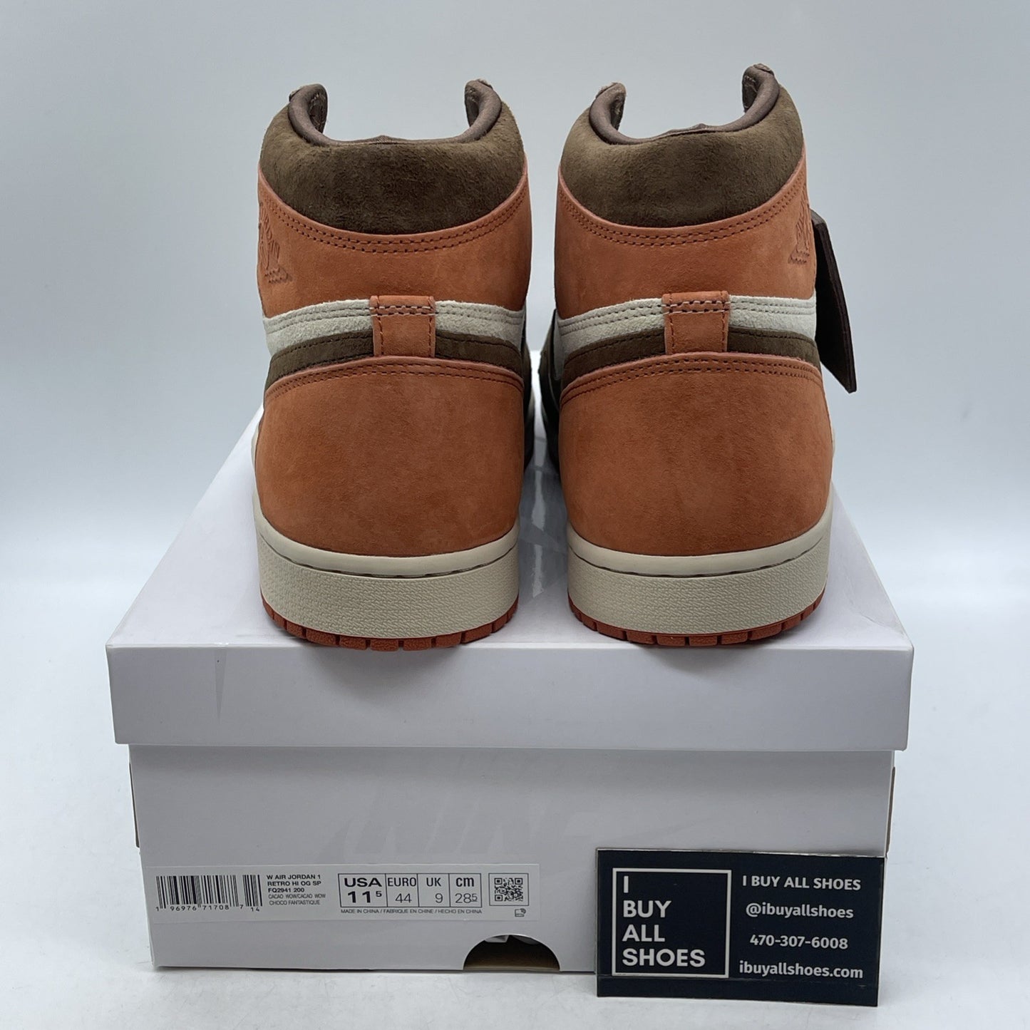 Size 11.5W - Air Jordan 1 Retro OG High Dusted Clay (FQ2941-200)