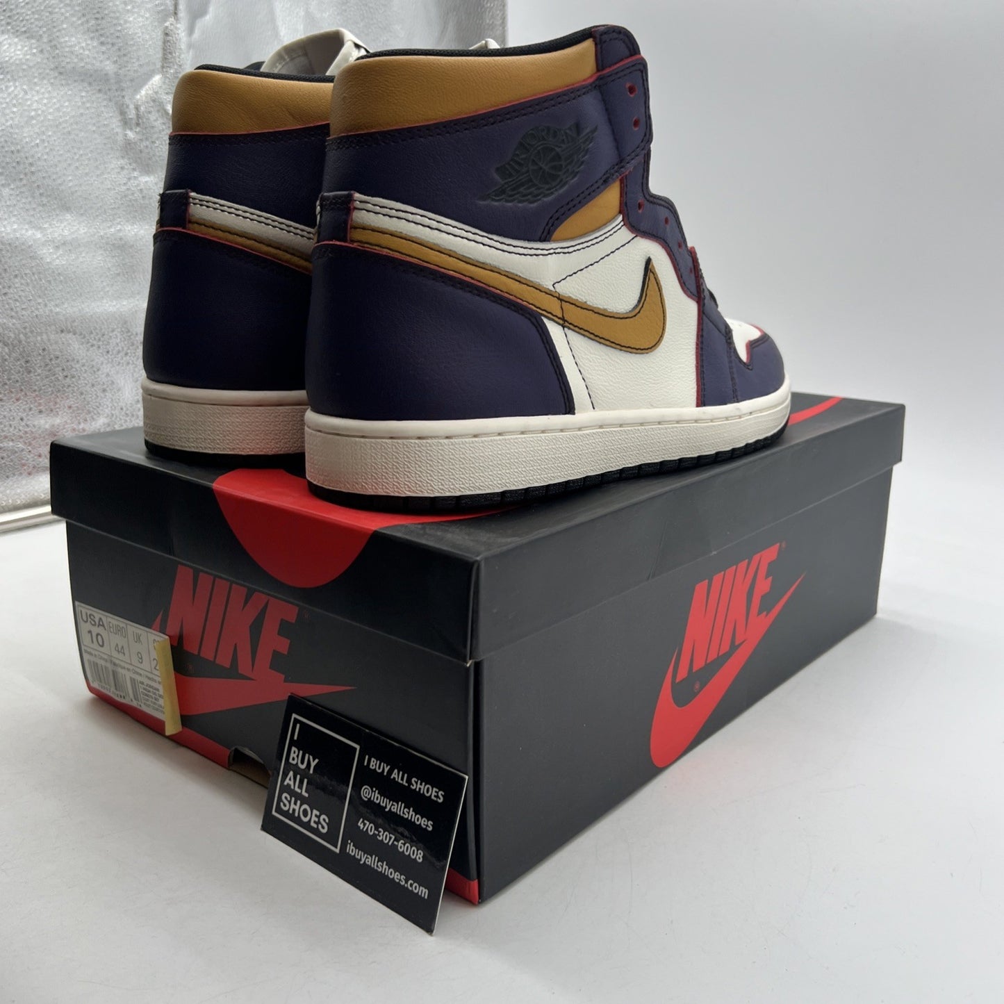 Size 10 - Air Jordan 1 Retro High SB LA To Chicago 2019 (CD6578-507)