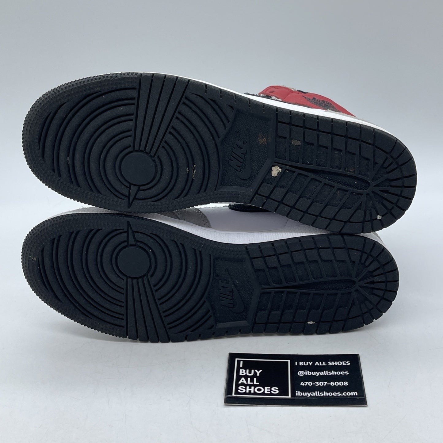 Size 6Y - Jordan 1 Retro High OG Smoke Gray 2020 Suede Leather (575441-126)