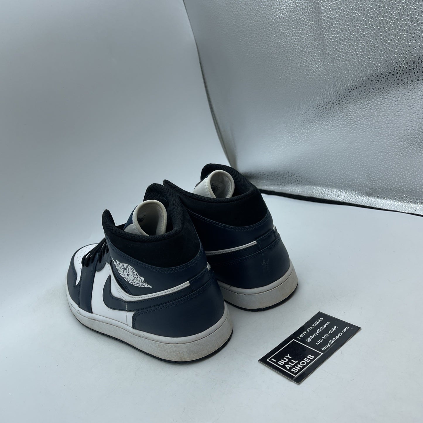 Size 12 - Air Jordan 1 Mid Armory Navy (554724-411)