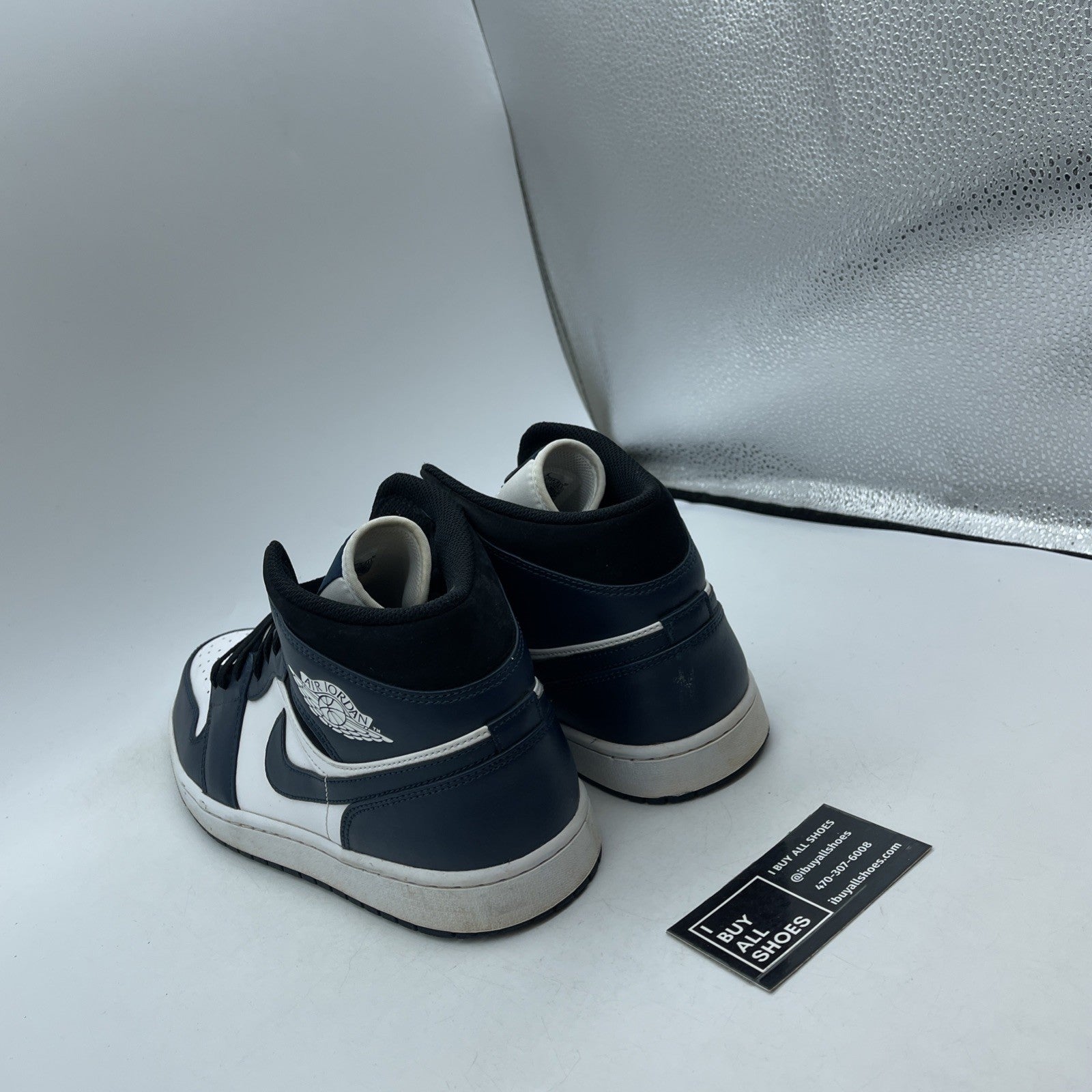 Size 12 - Air Jordan 1 Mid Armory Navy (554724-411)